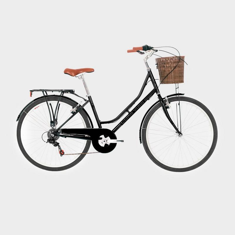 Millets Compass Classic Women's Hybrid Bike - Black, Black