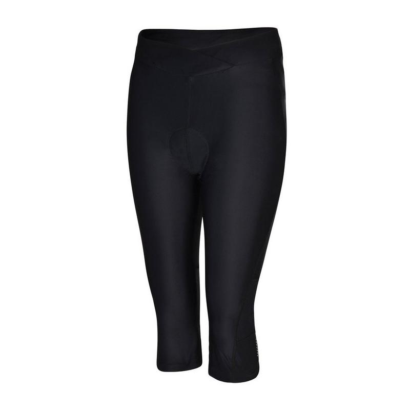 Millets Dare2b Women's Worldly Gel Cycle Capri - Black, Black