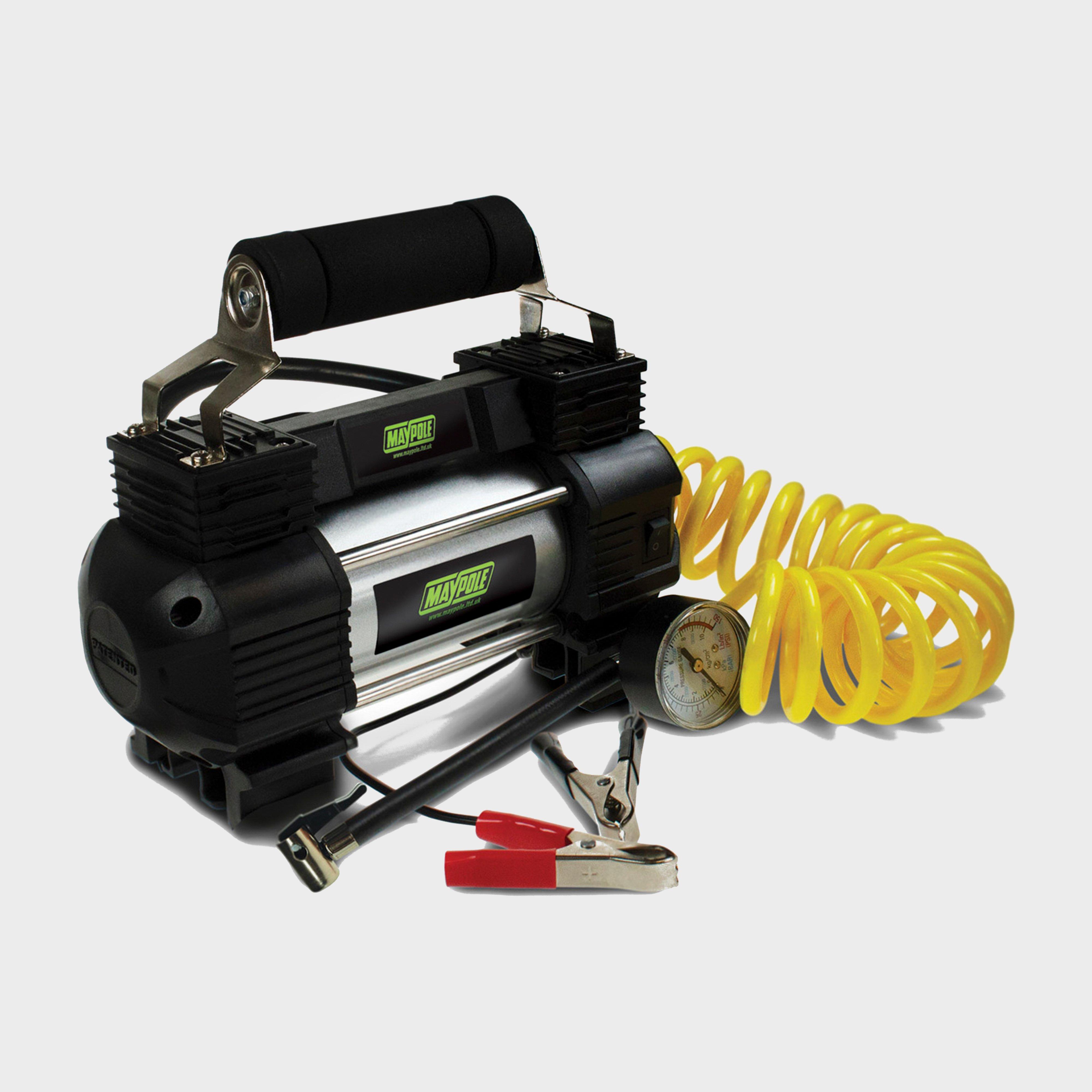 Image of Maypole 12V Compressor Heavy Duty - Black, BLACK