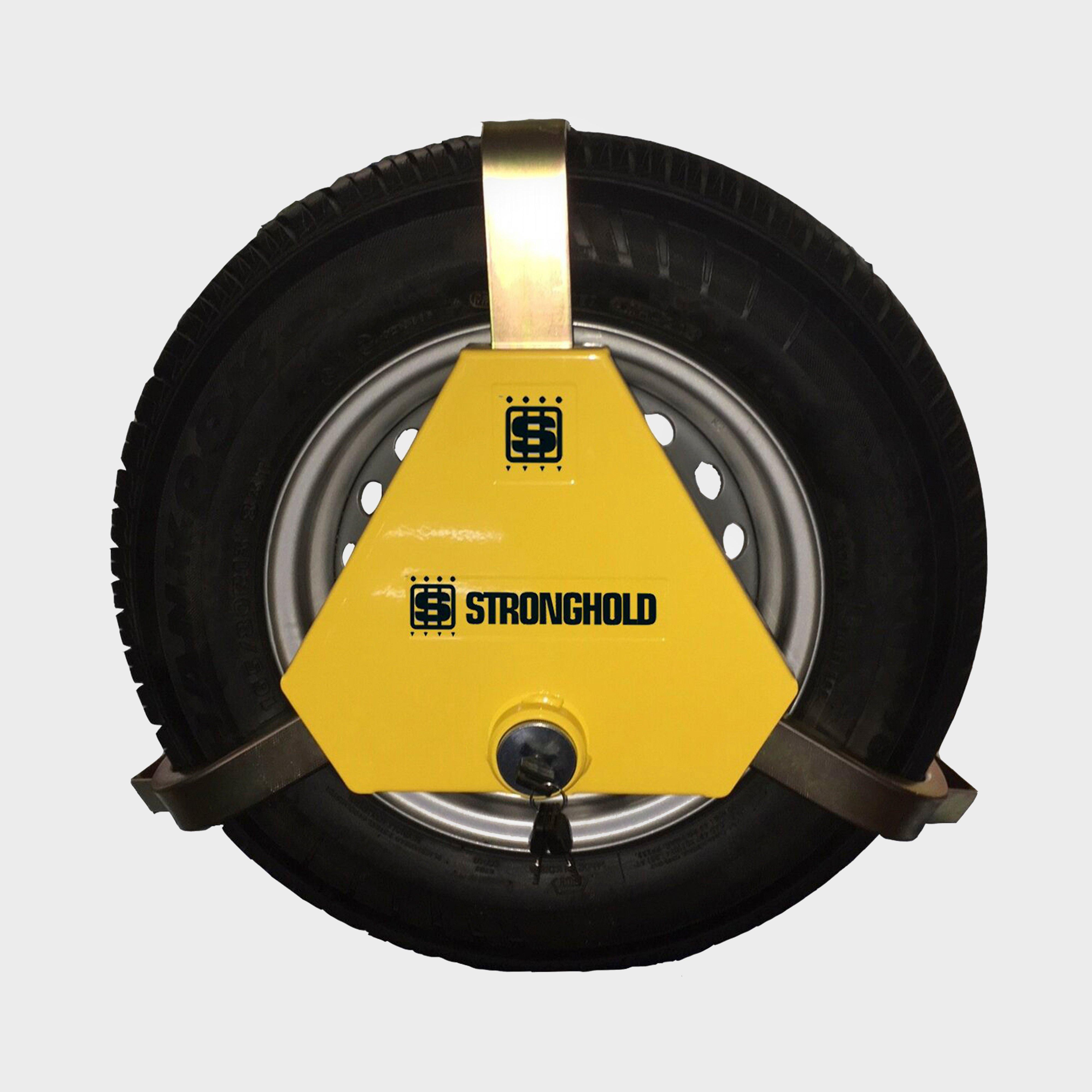 Stronghold Stronghold Apex Triangular Wheel Clamp (13 - Black, BLACK Stronghold Stronghold Apex Triangular Wheel Clamp (13 - Black, BLACK