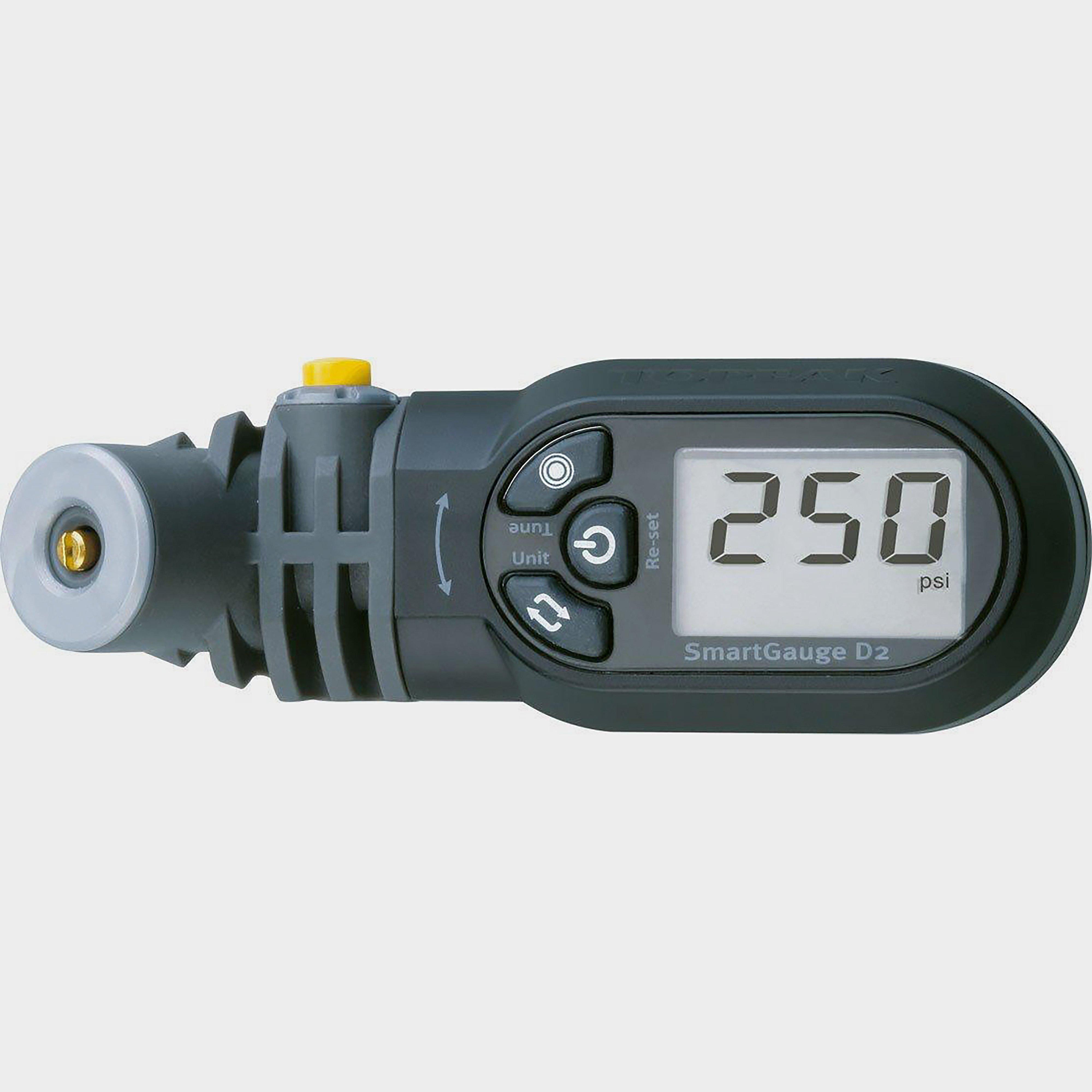Image of Topeak Smartgauge D2 Digital Pressure Gauge - Black, Black