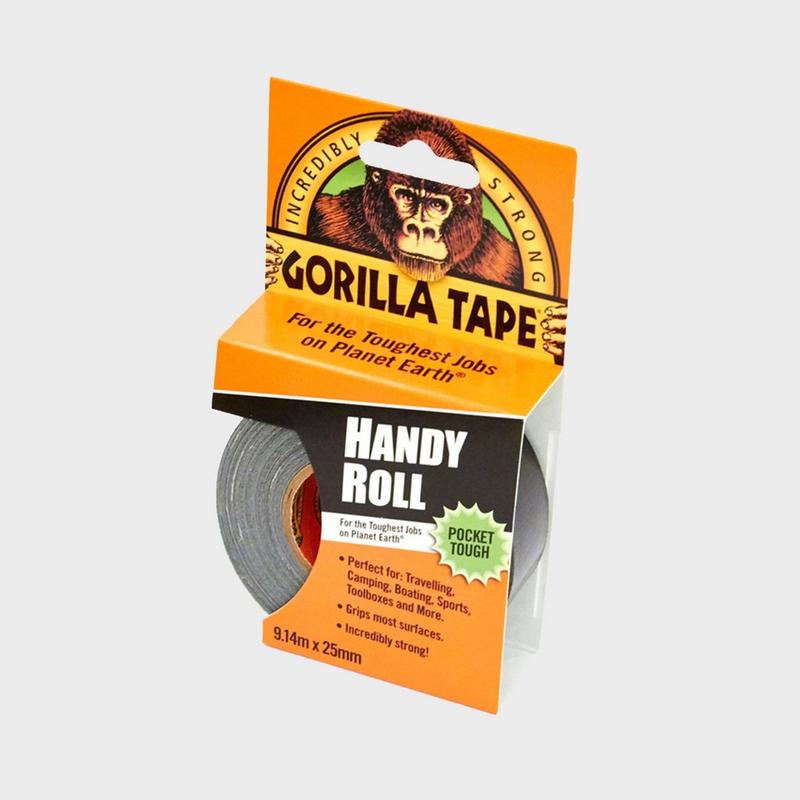 Millets Gorilla Tape, Handy Roll (25Mm X 9.1M) - Black, Black