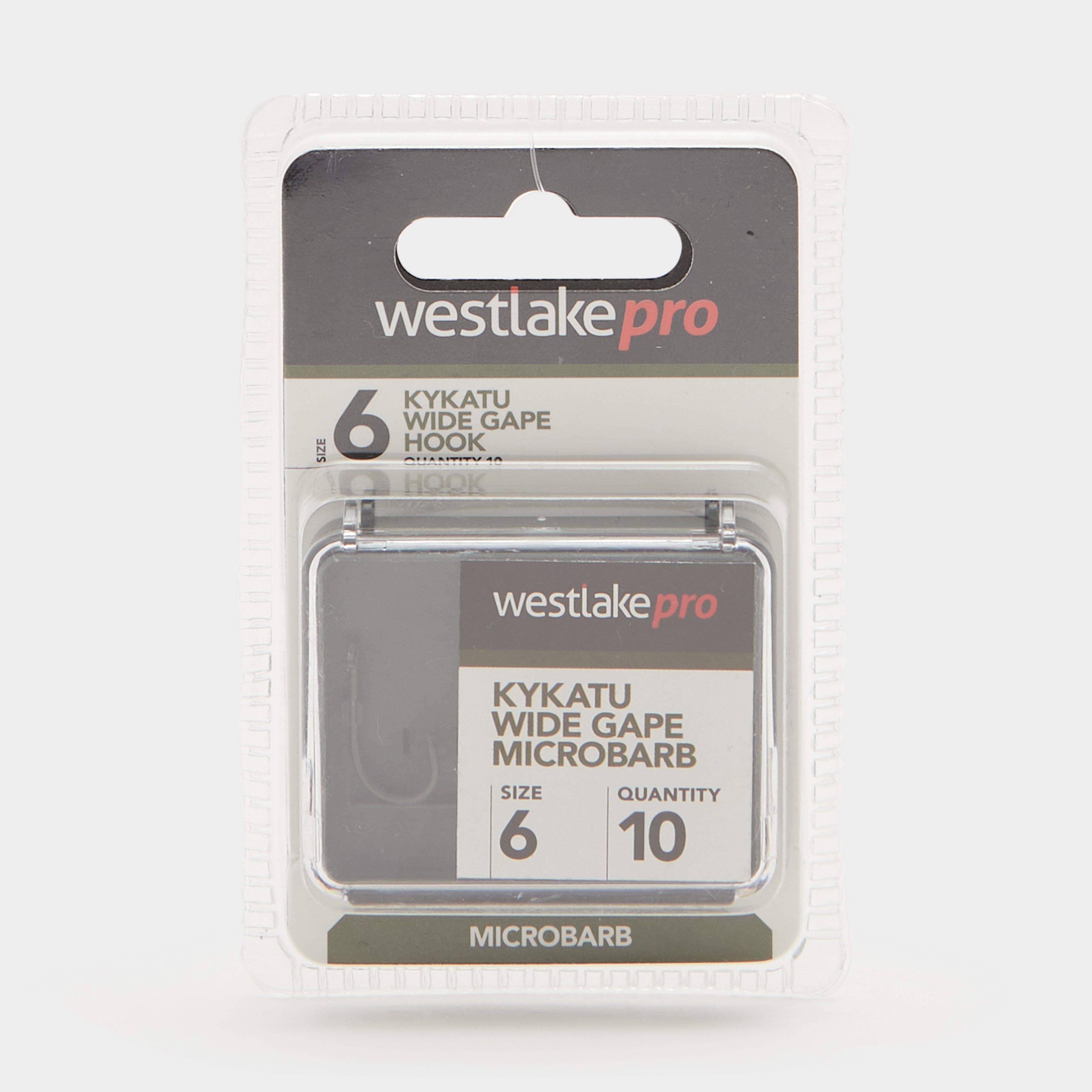 Image of Westlake Kykatu Wide Gape Micro-Barbed Size 6 - Black, Black