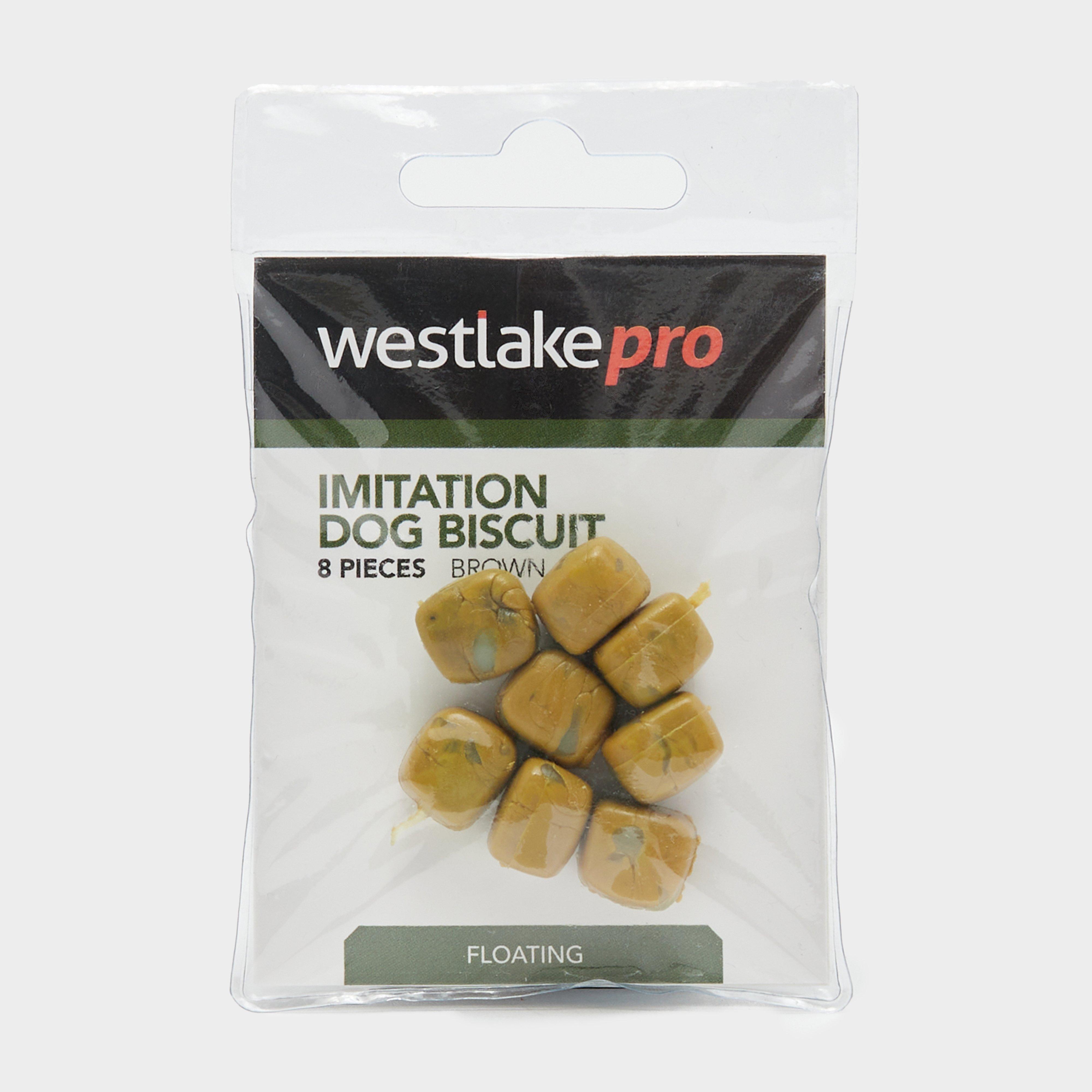 Photos - Bait West Lake Dog Biscuit Floating 8Pc, Brown 