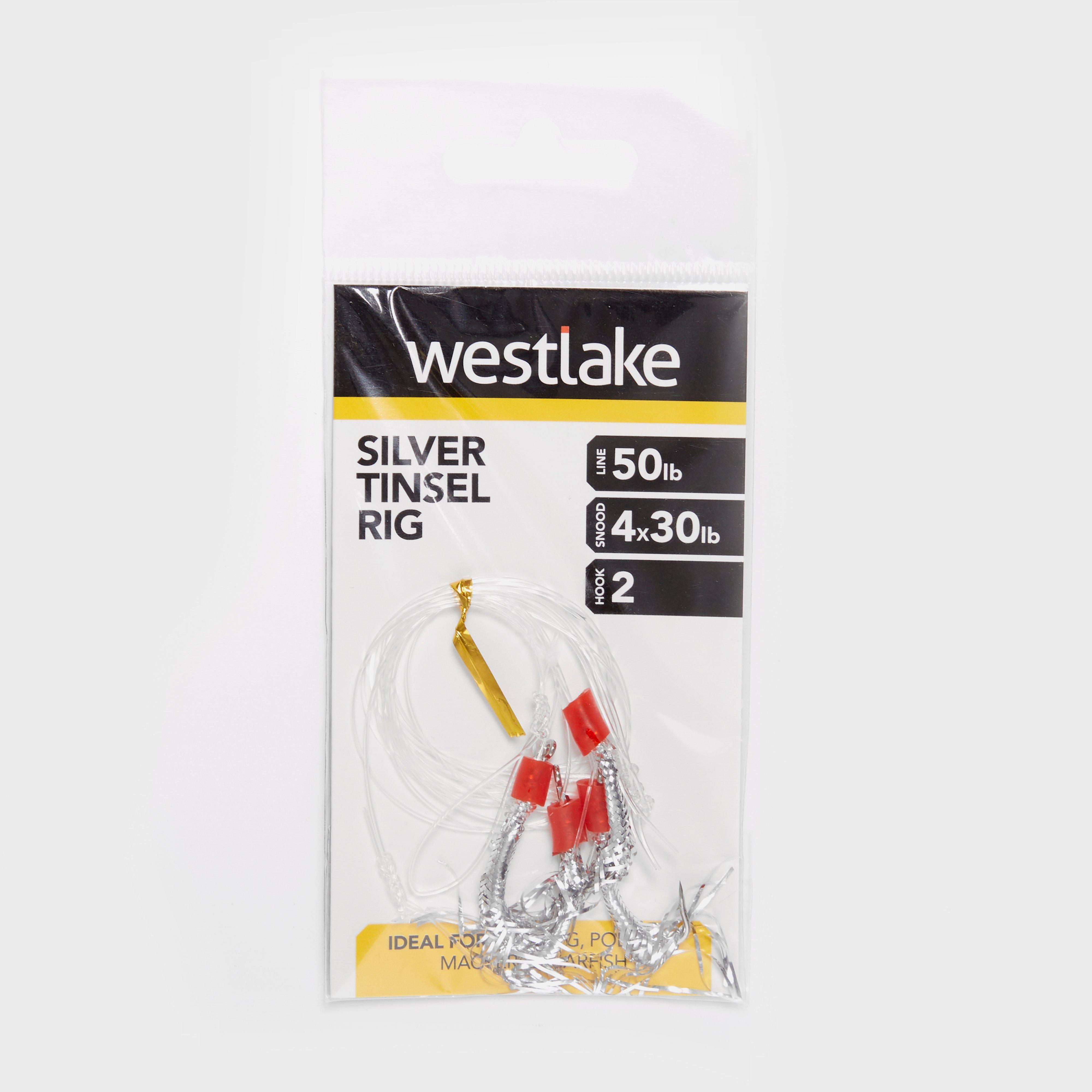 Image of Westlake 4 Hook Silver Tinsel Rig 2/0 - Multi, Multi