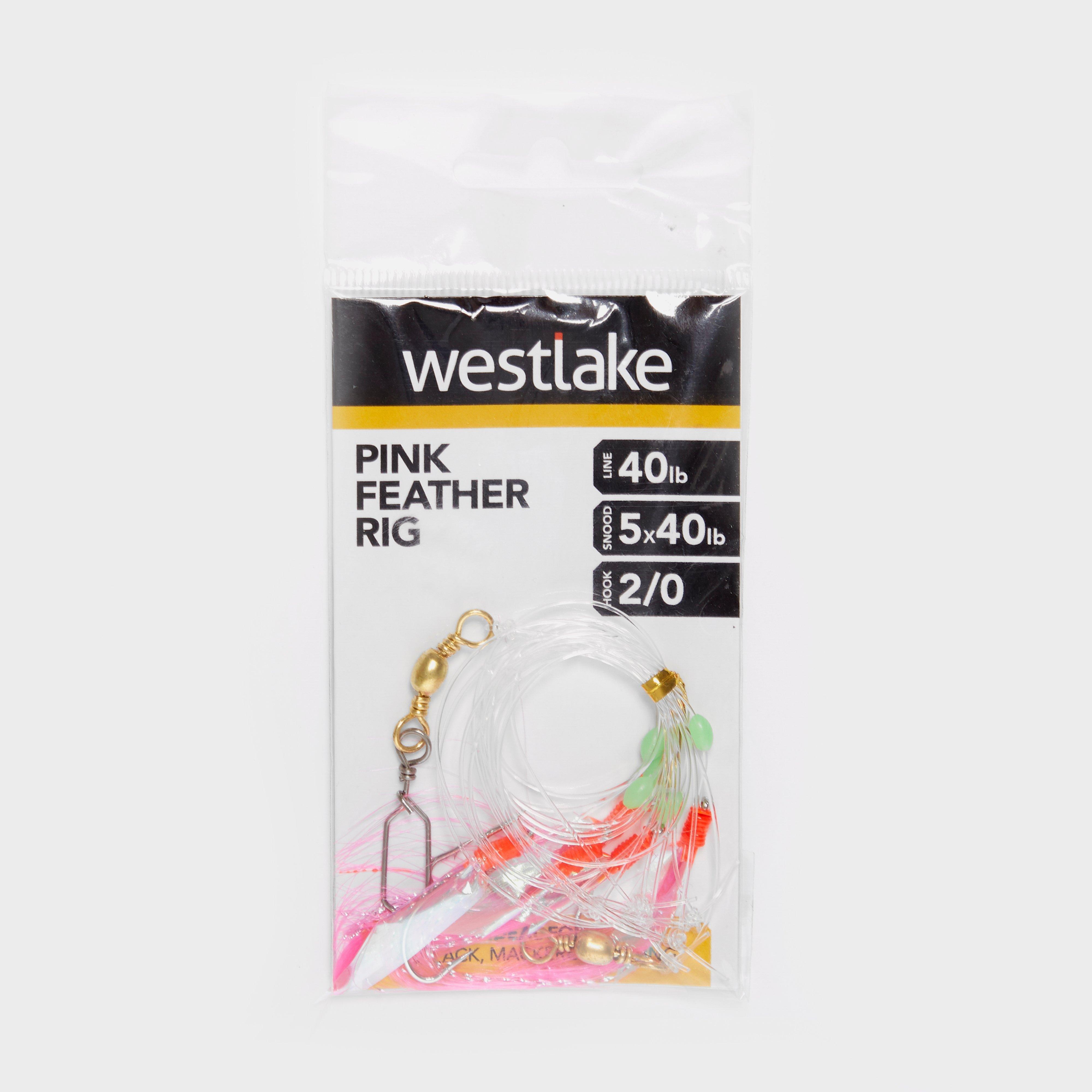 Image of Westlake 5 Hook Pink Flash Feather Rig - Multi, Multi