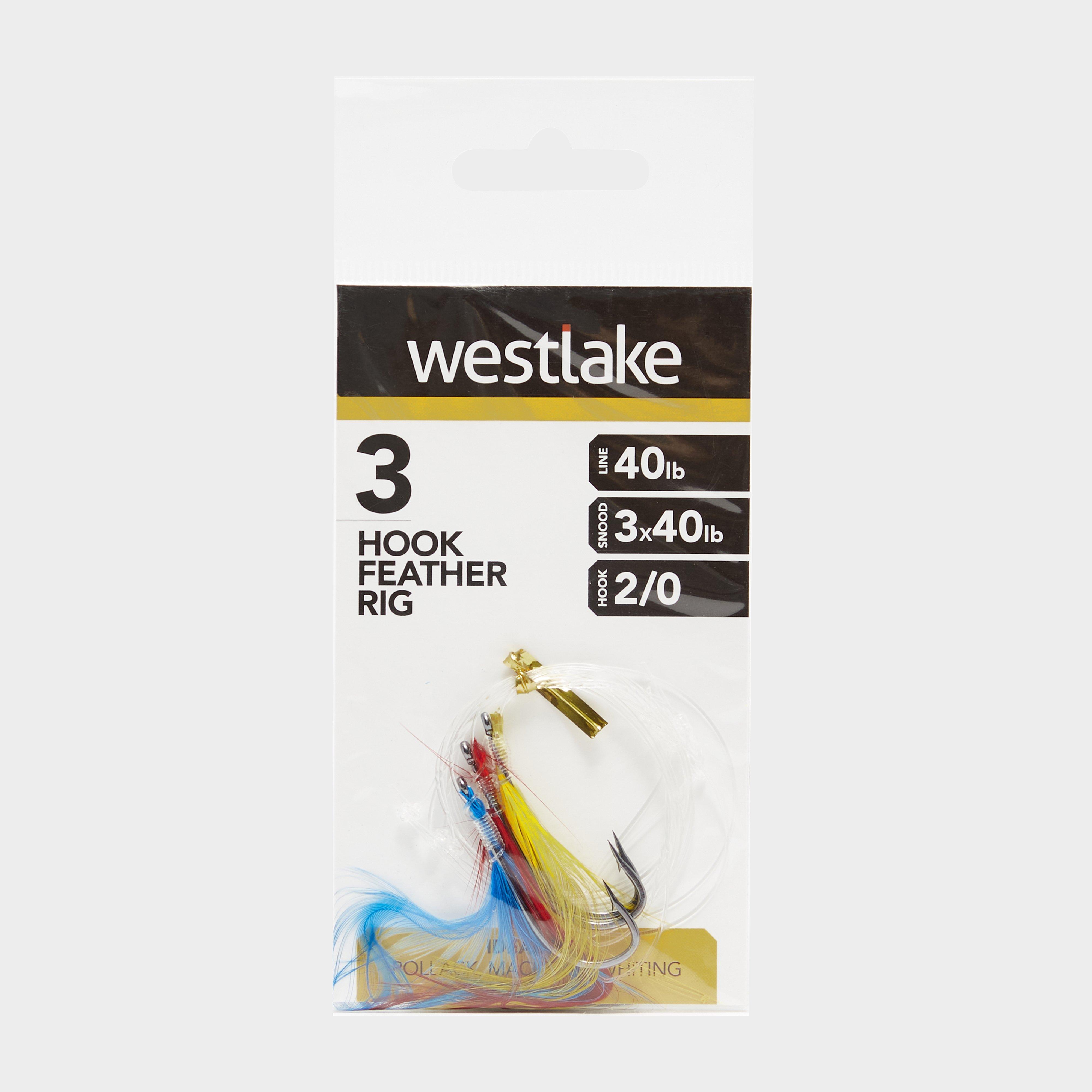 Image of Westlake 3 Hook Feather Rig (Size: 2/0) - Multi, Multi