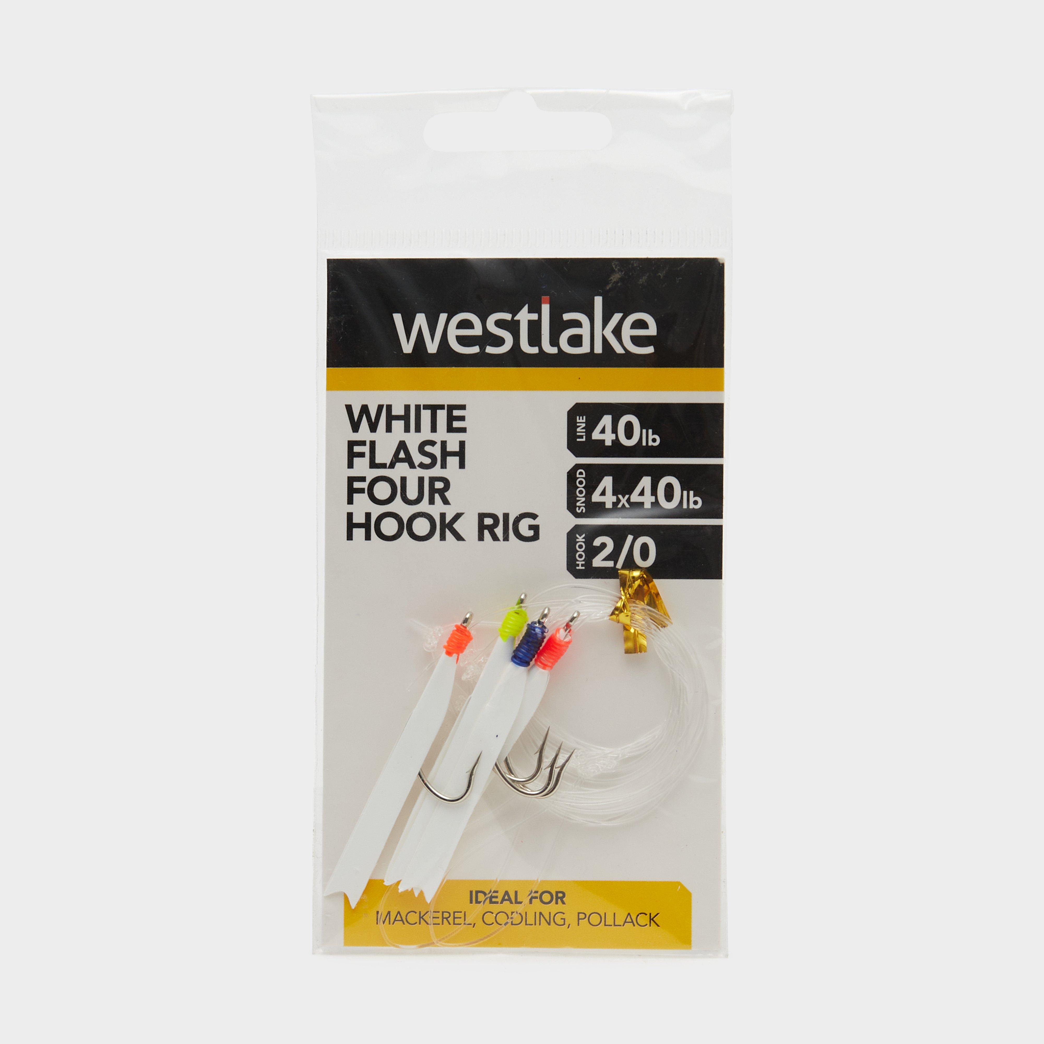 Image of Westlake 4 Hook White Flash Rig 2/0 - Multi, Multi