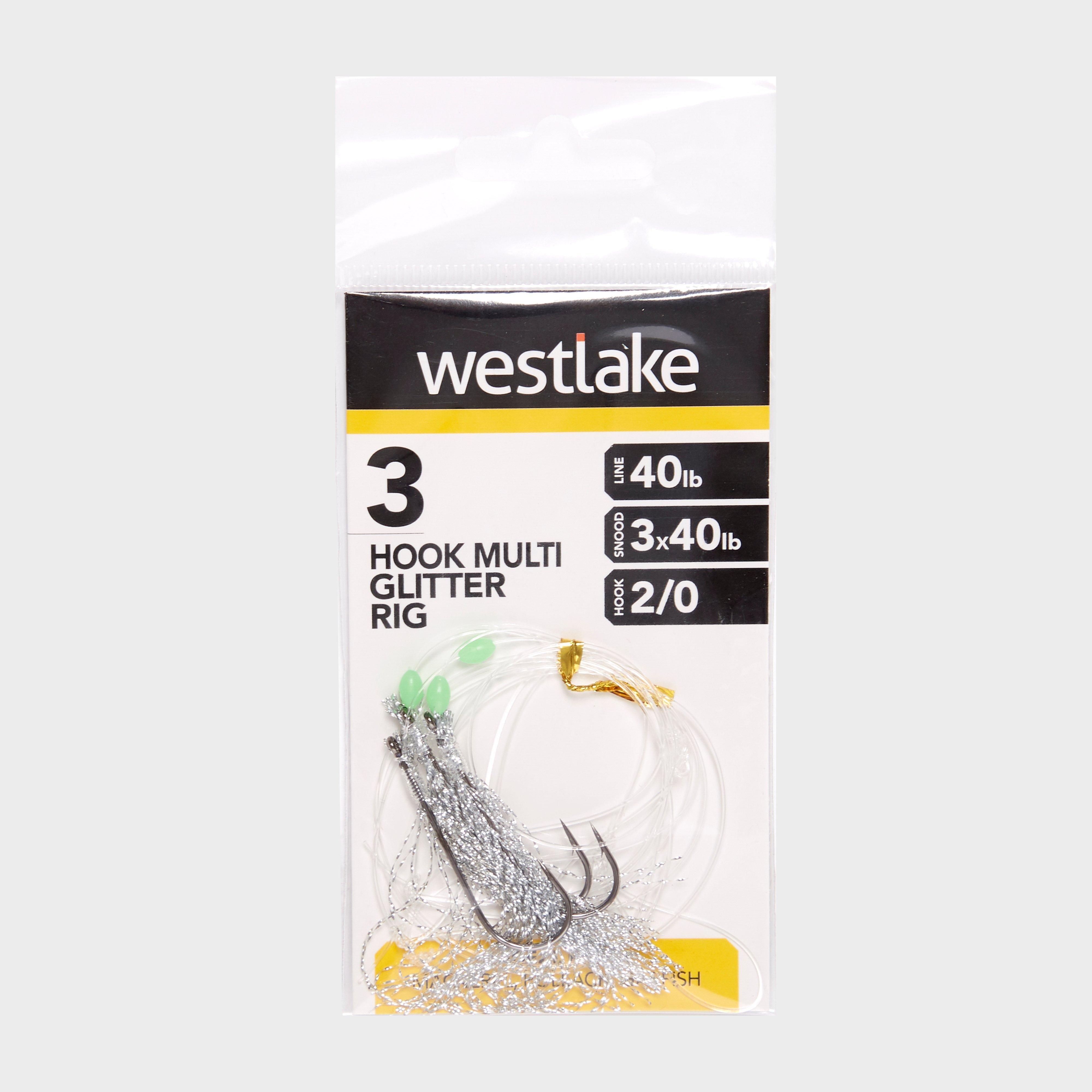 Image of Westlake 3 Hook Multi Glitter Rig (Size 2/0), Multi