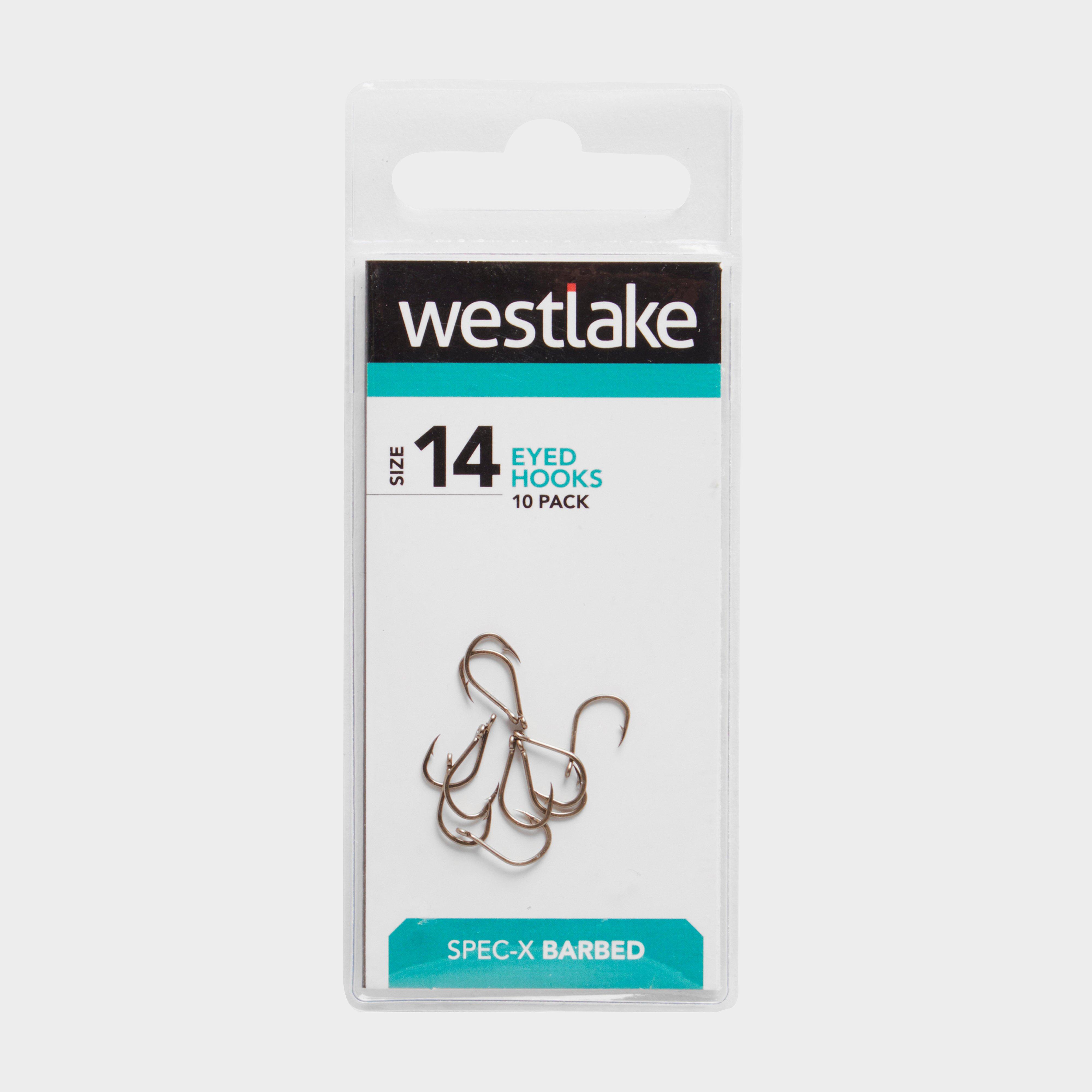 Photos - Fishing Hook / Jig Head West Lake Barbed Eyed Hooks  (Size 14)