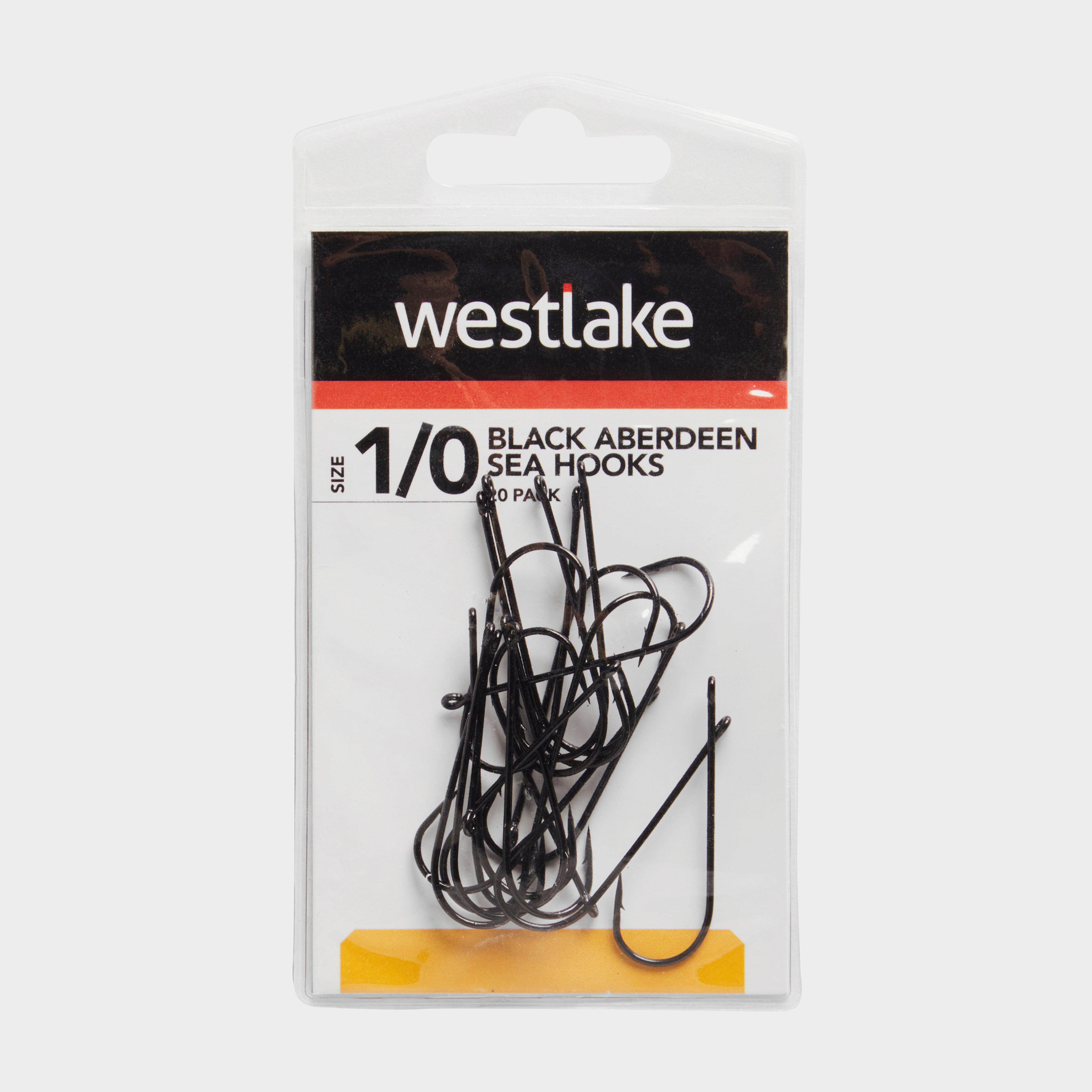 Image of Westlake Black Aberdeen 20 Pack Size 1/0, 0