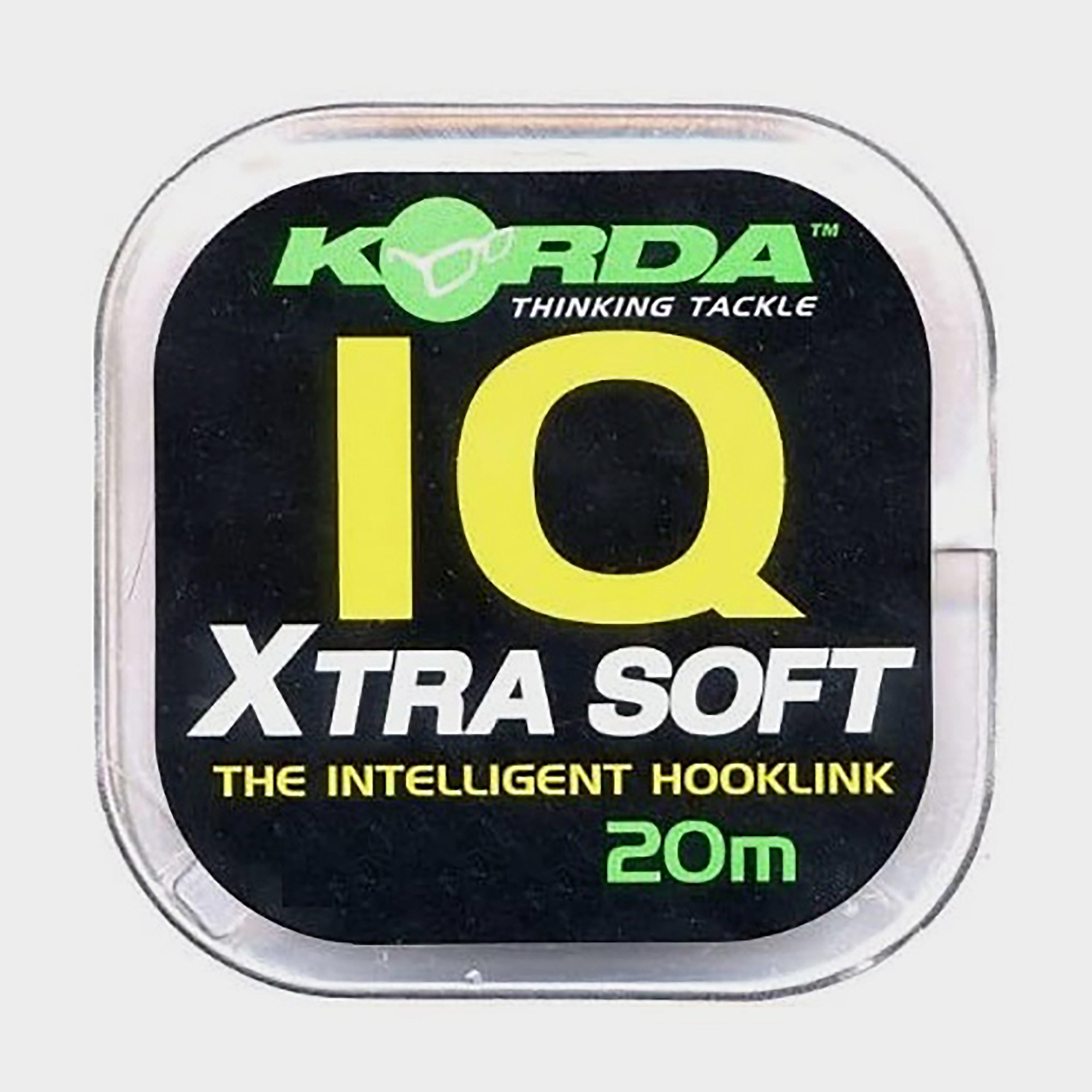 Image of Korda Iq Extra Soft Fluorocarbon Hooklink (15Lb) - Green, Green