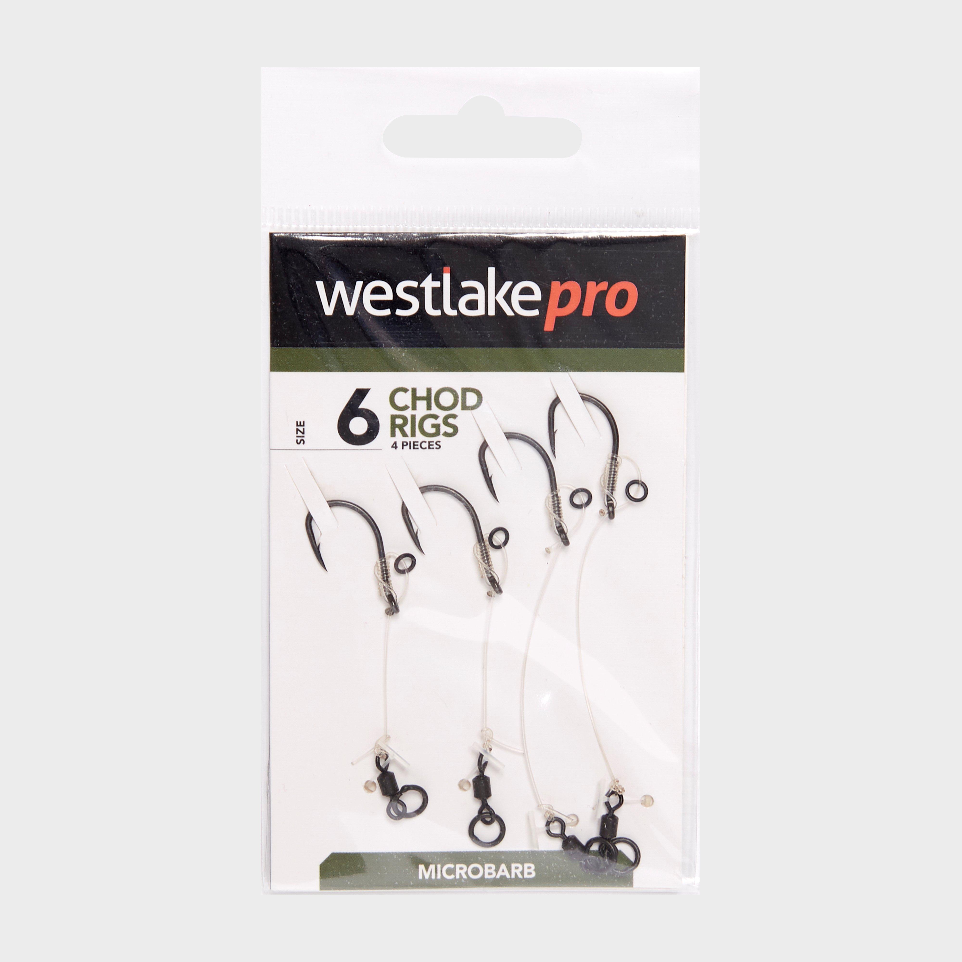 Image of Westlake Chod Rig Micro-Barbed Size 6 4Pcs - Silver, Silver