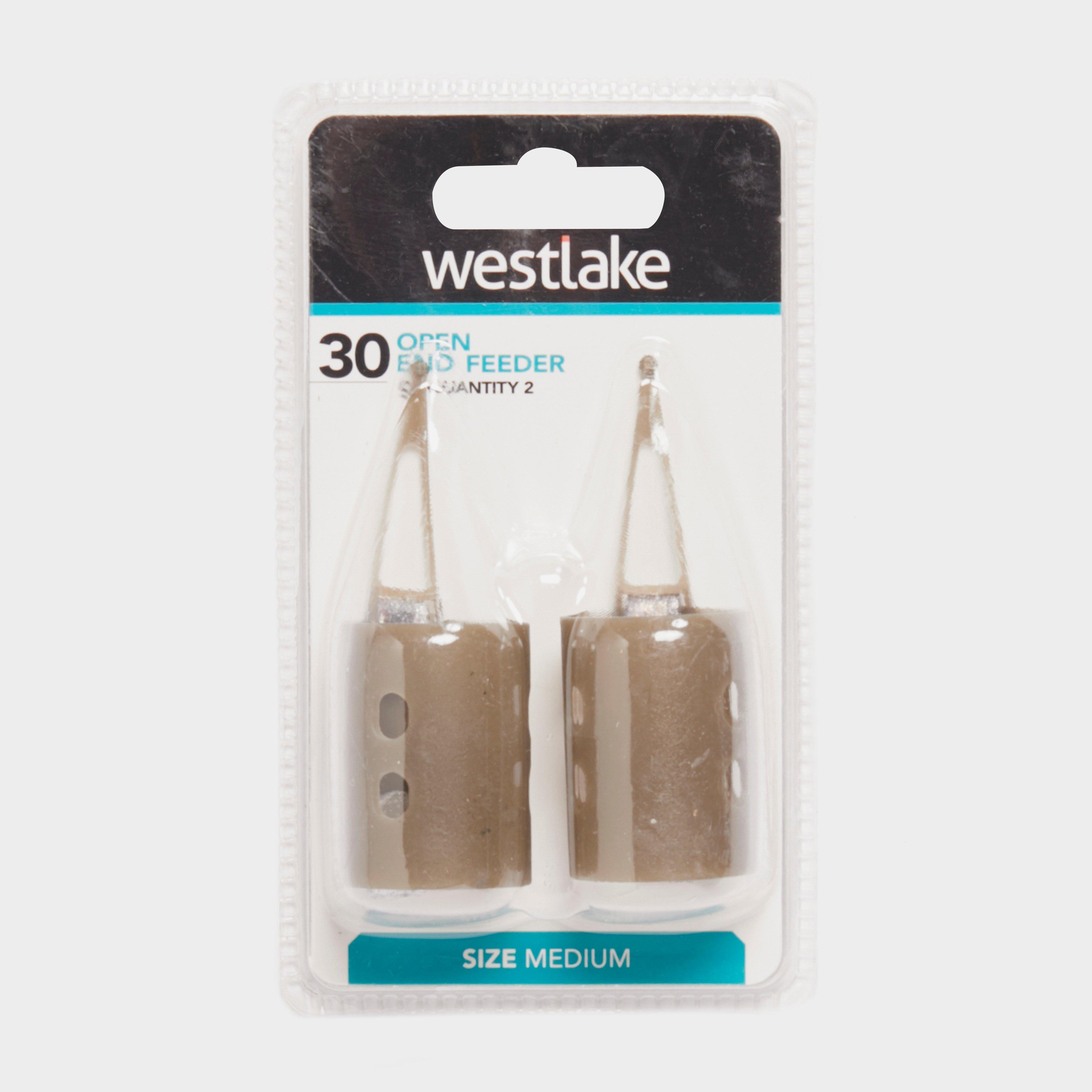 Photos - Bait West Lake 30g Open Ended Feeder , Grey (Medium - 2 Pack)