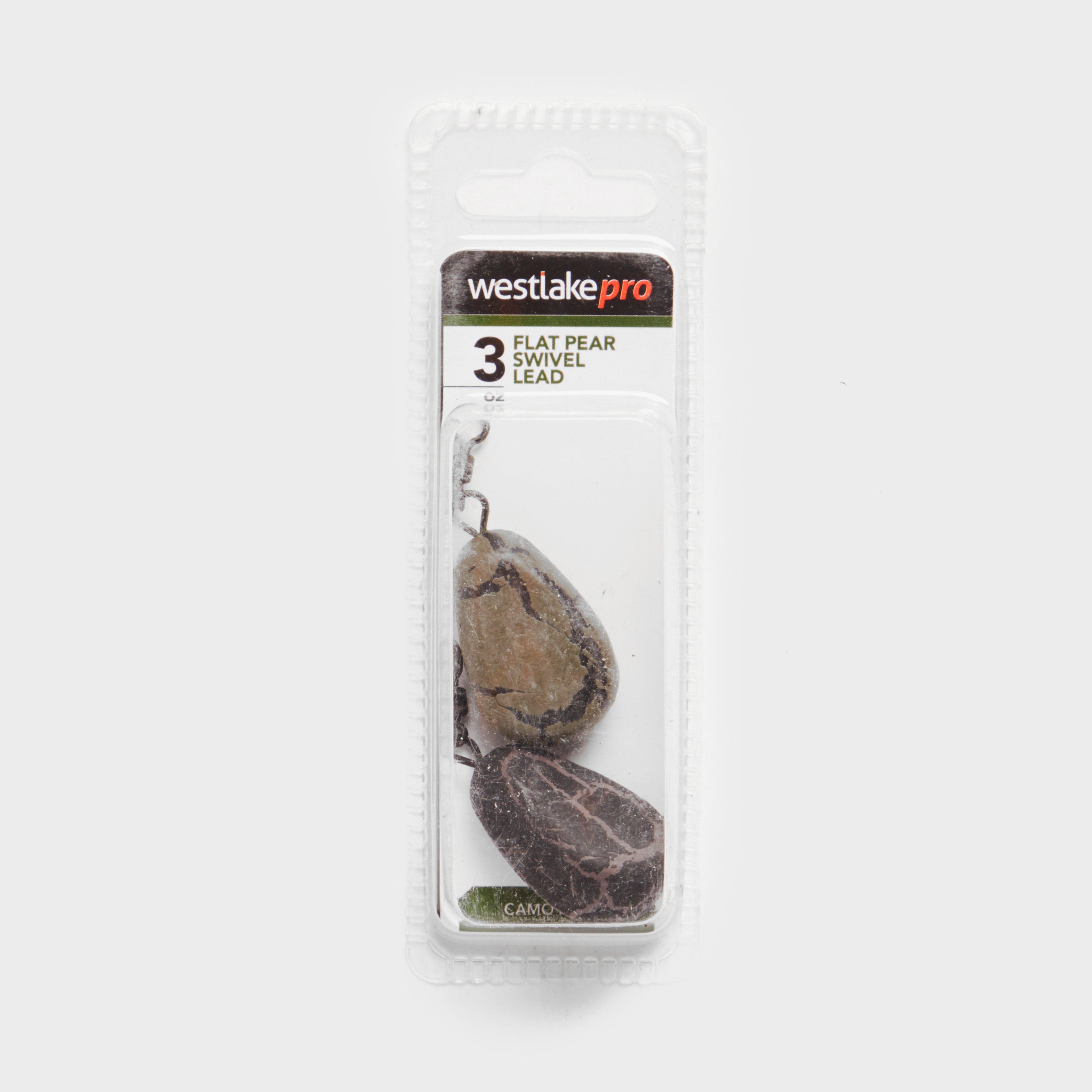 Image of Westlake Flat Pear Swivel Lead 3Oz - Brown, Brown