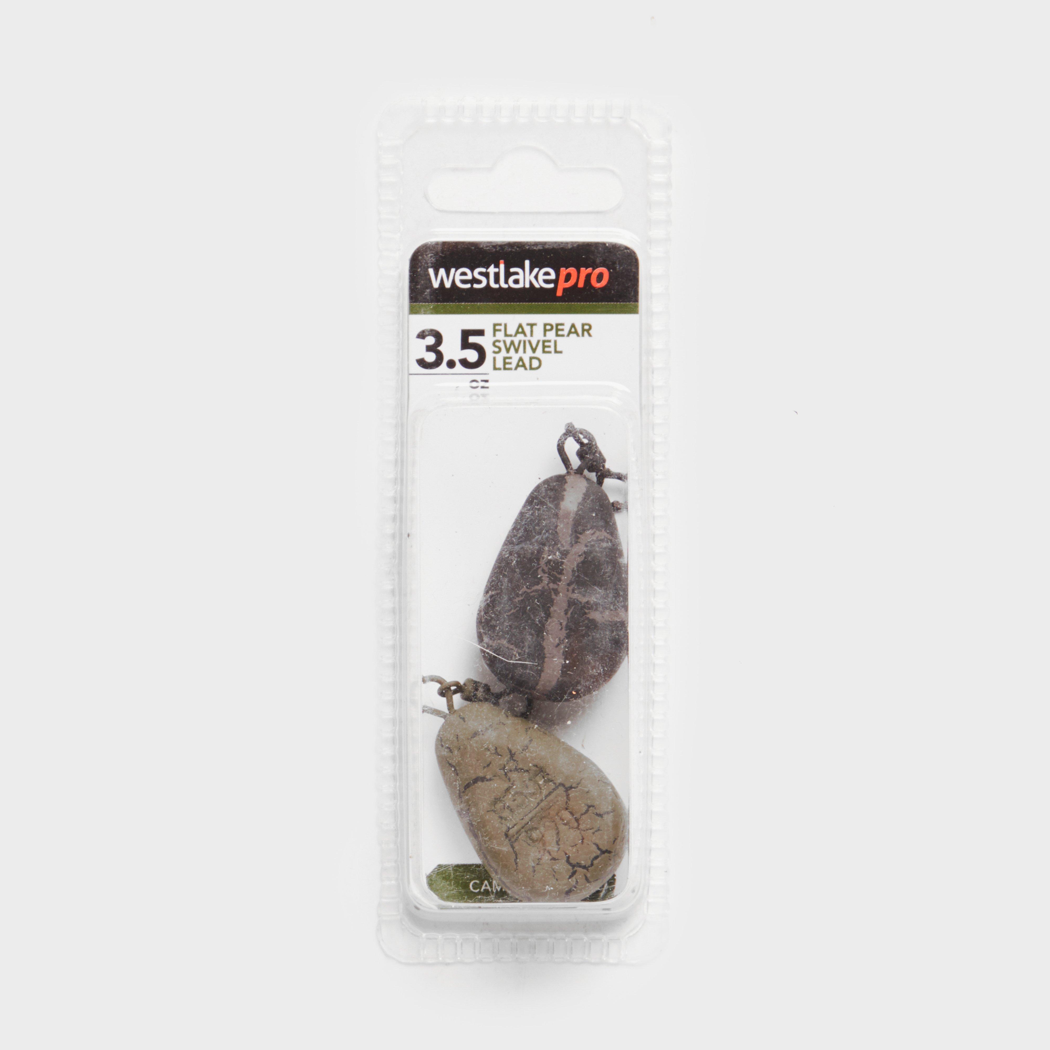 Image of Westlake Flat Pear Swivel Lead 3.5Oz - Brown, Brown