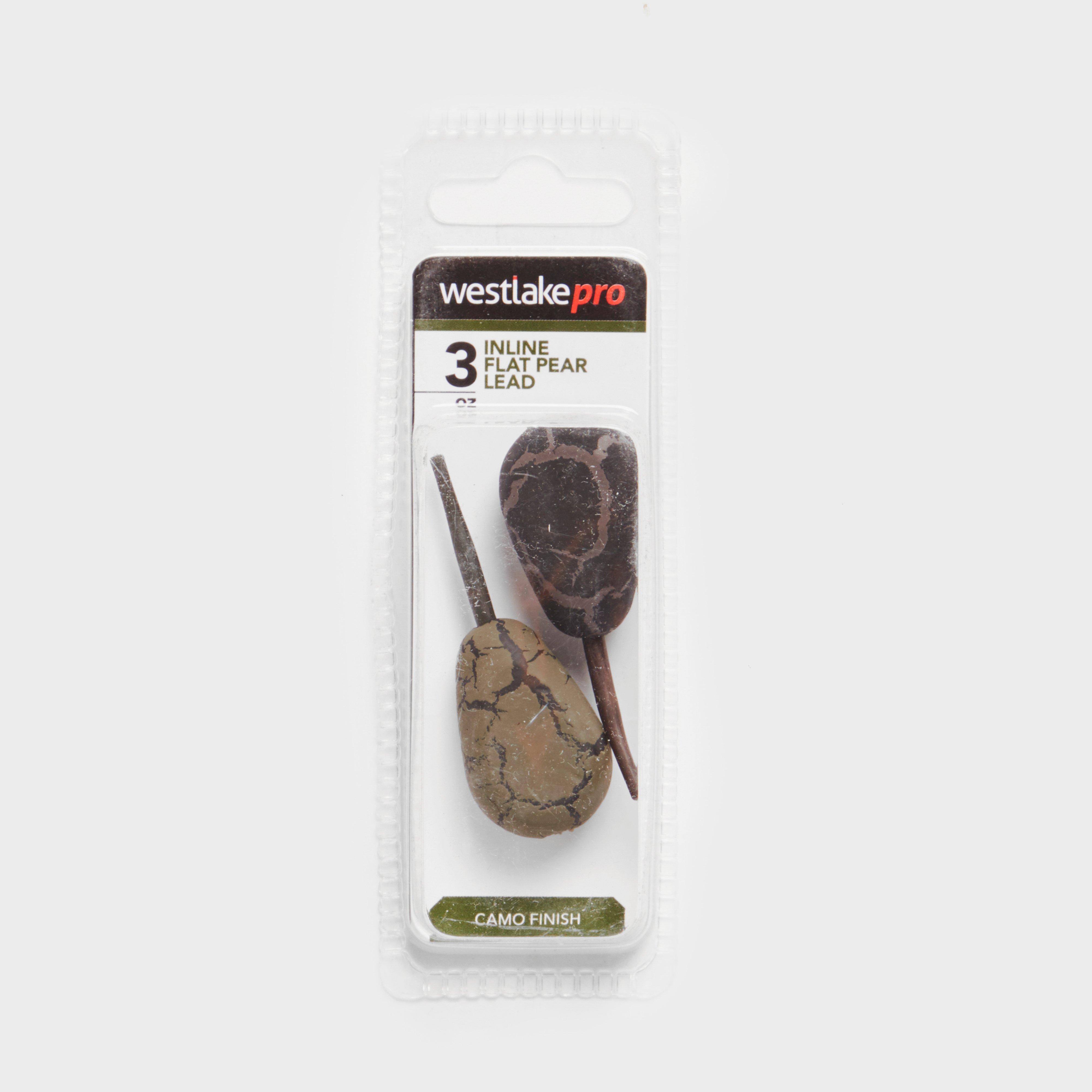 Photos - Other for Fishing West Lake Inline Flat Pear Lead 3oz, Brown 
