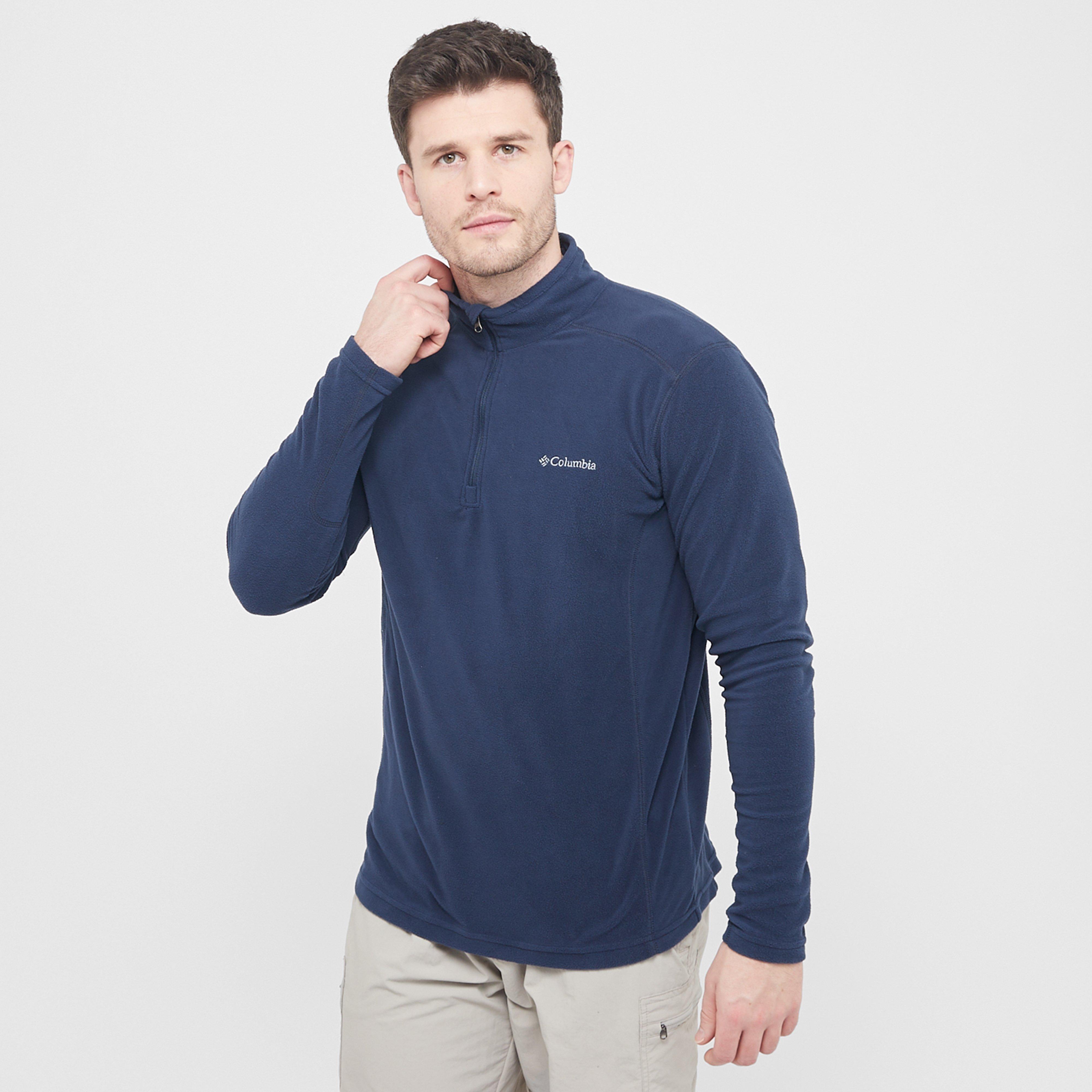 Image of Columbia Klamath 1/4 Zip Fleece - Navy, Navy