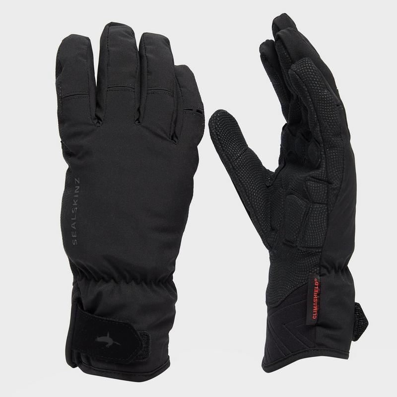 Millets SealSkinz Waterproof Extreme Cold Gloves - Black, Black