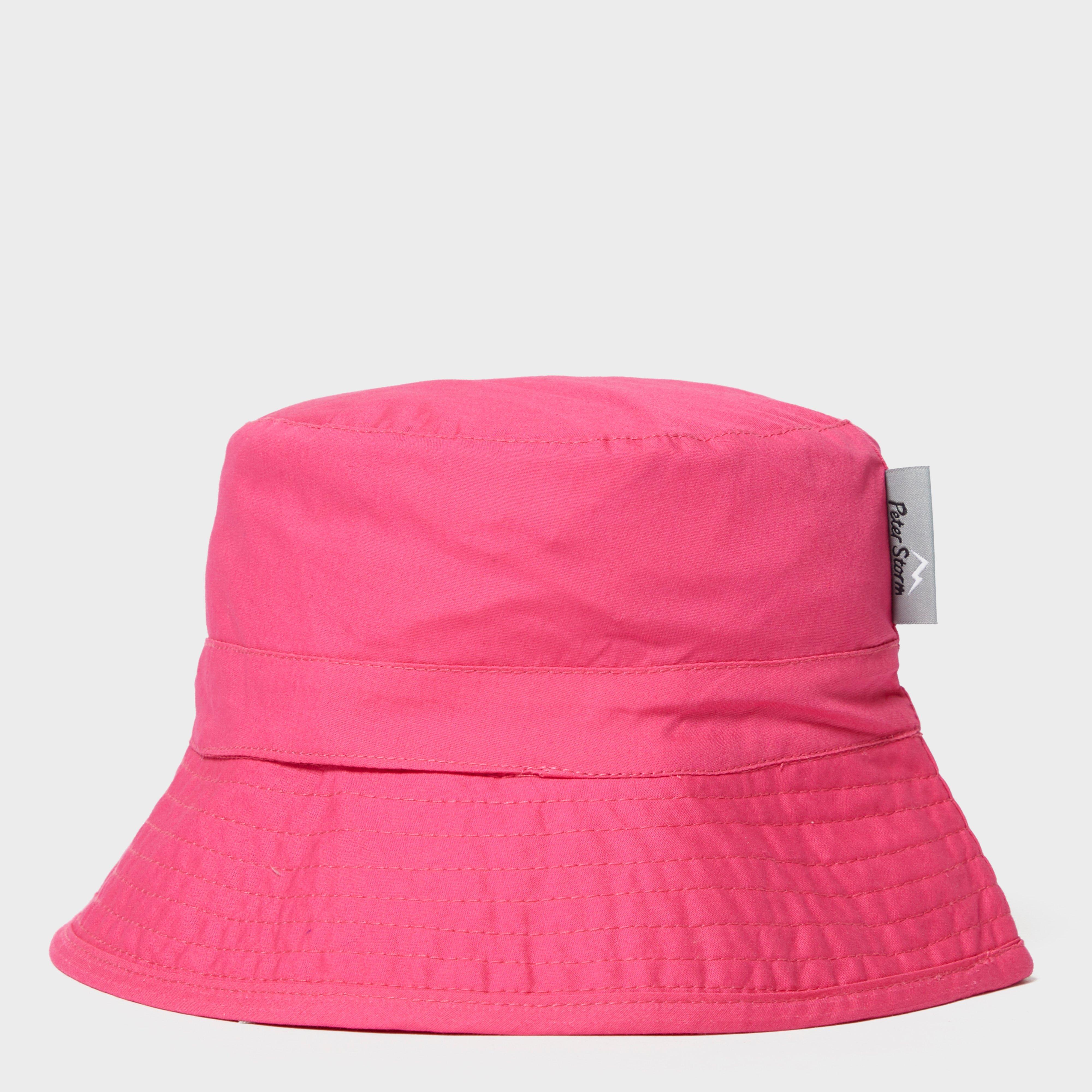 Image of Peter Storm Kids' Reversible Bucket Hat - Pink, Pink