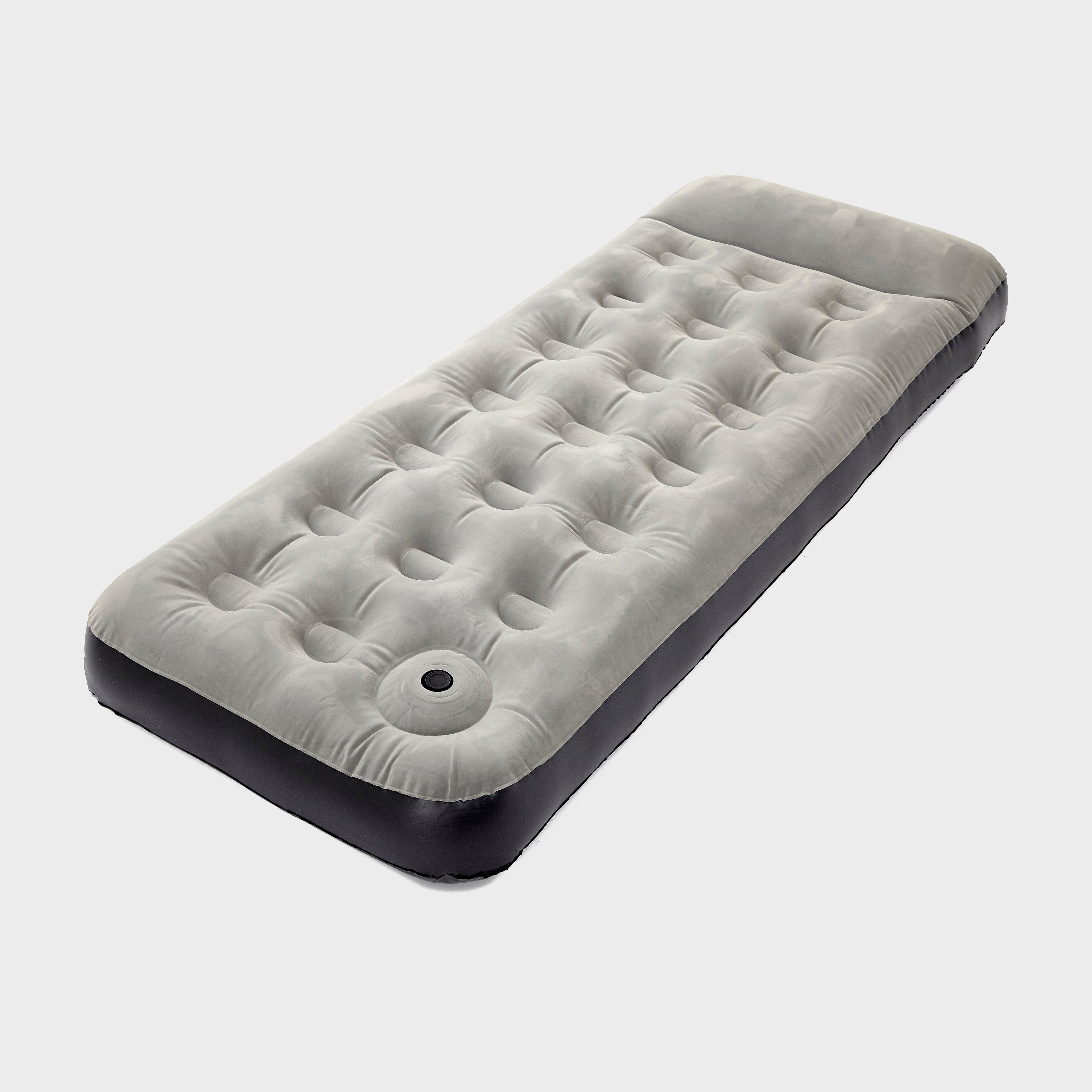 Image of Hi-Gear Deluxe Single Airbed - Grey, Grey
