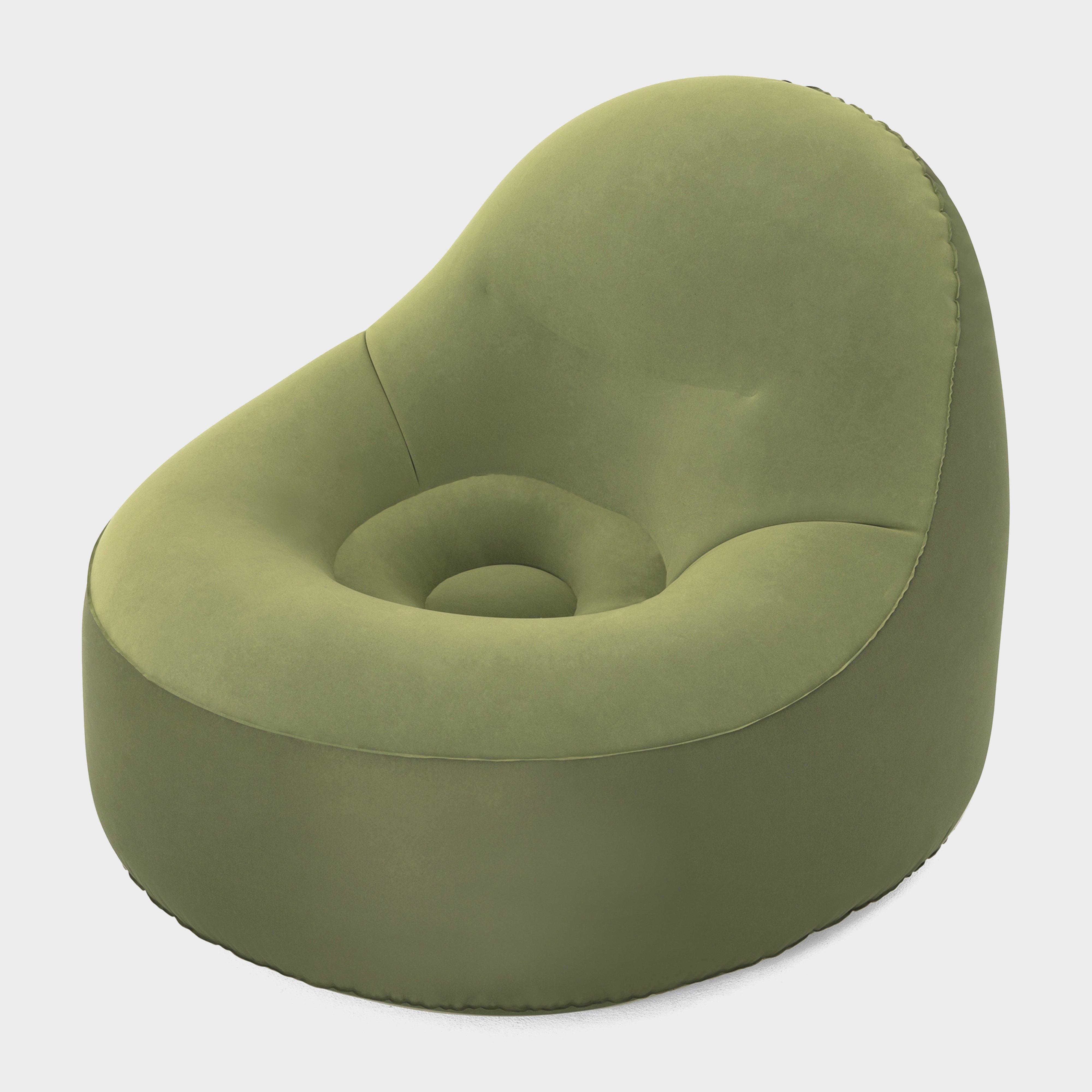 Image of Hi-Gear Inflatable Pod Chair - Green, Green