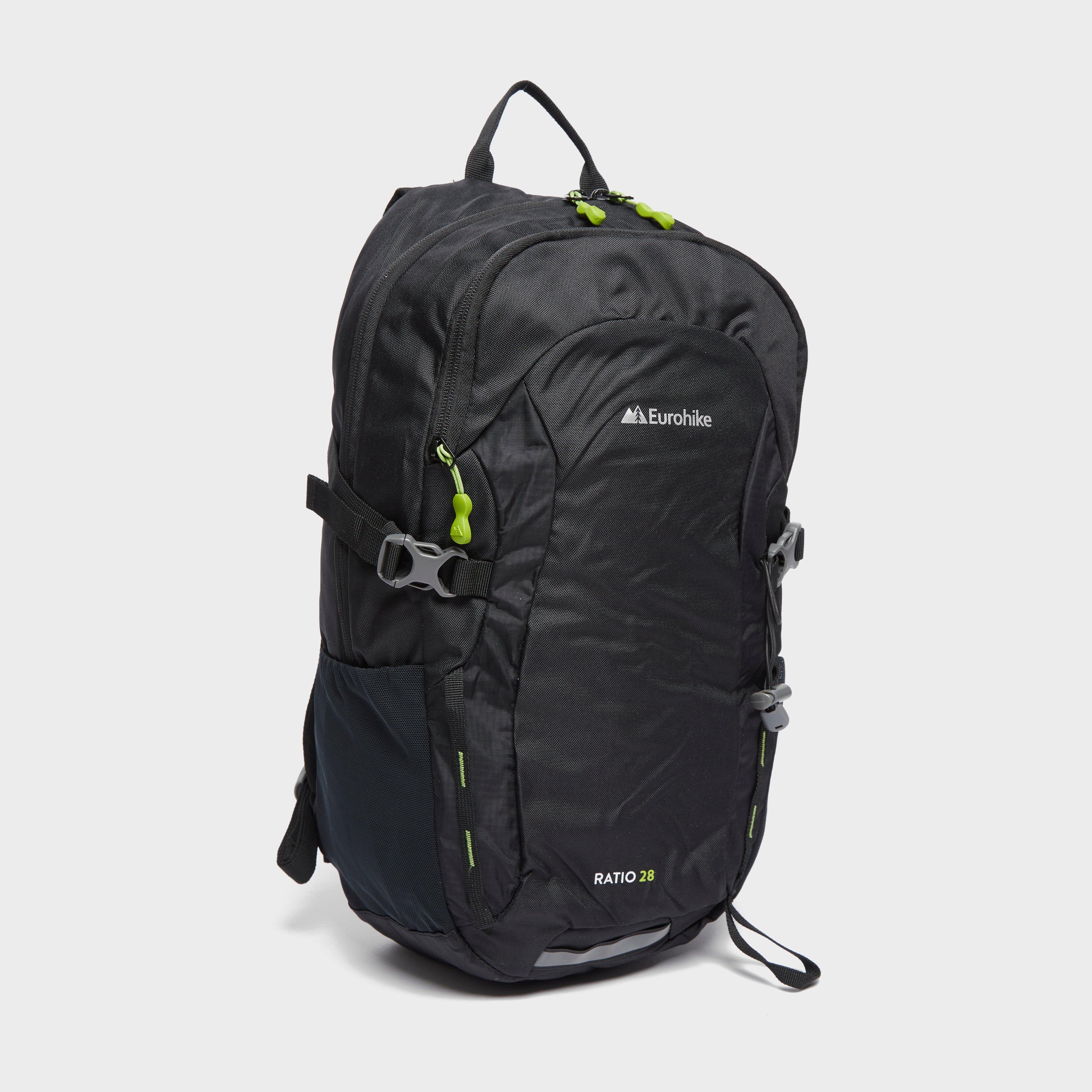 Image of Eurohike Ratio 28 Daypack - Black, Black
