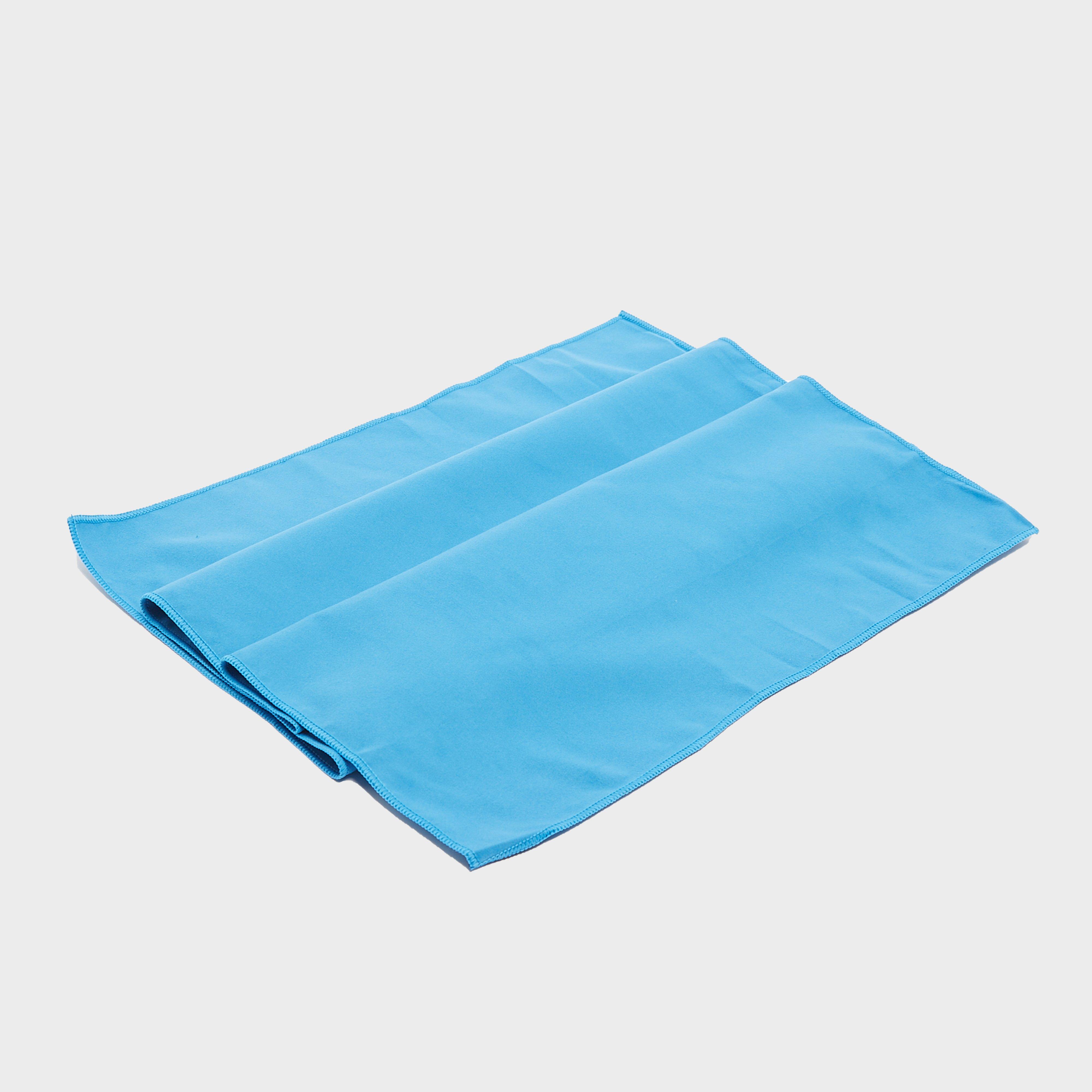 Image of Technicals Suede Microfibre Towel Travel (Large) - Blue, Blue