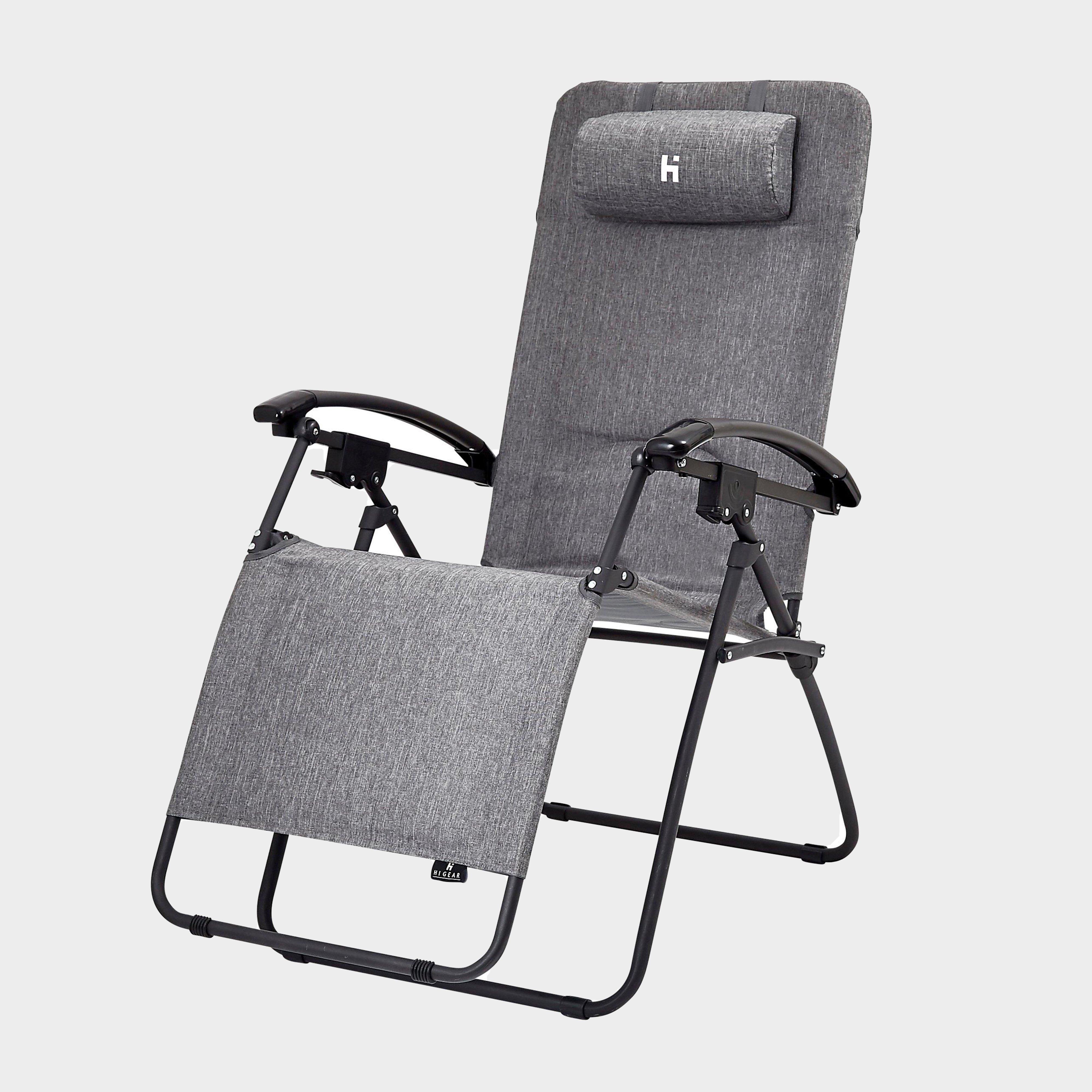 Image of Hi-Gear Savona Lounger - Gry, GRY