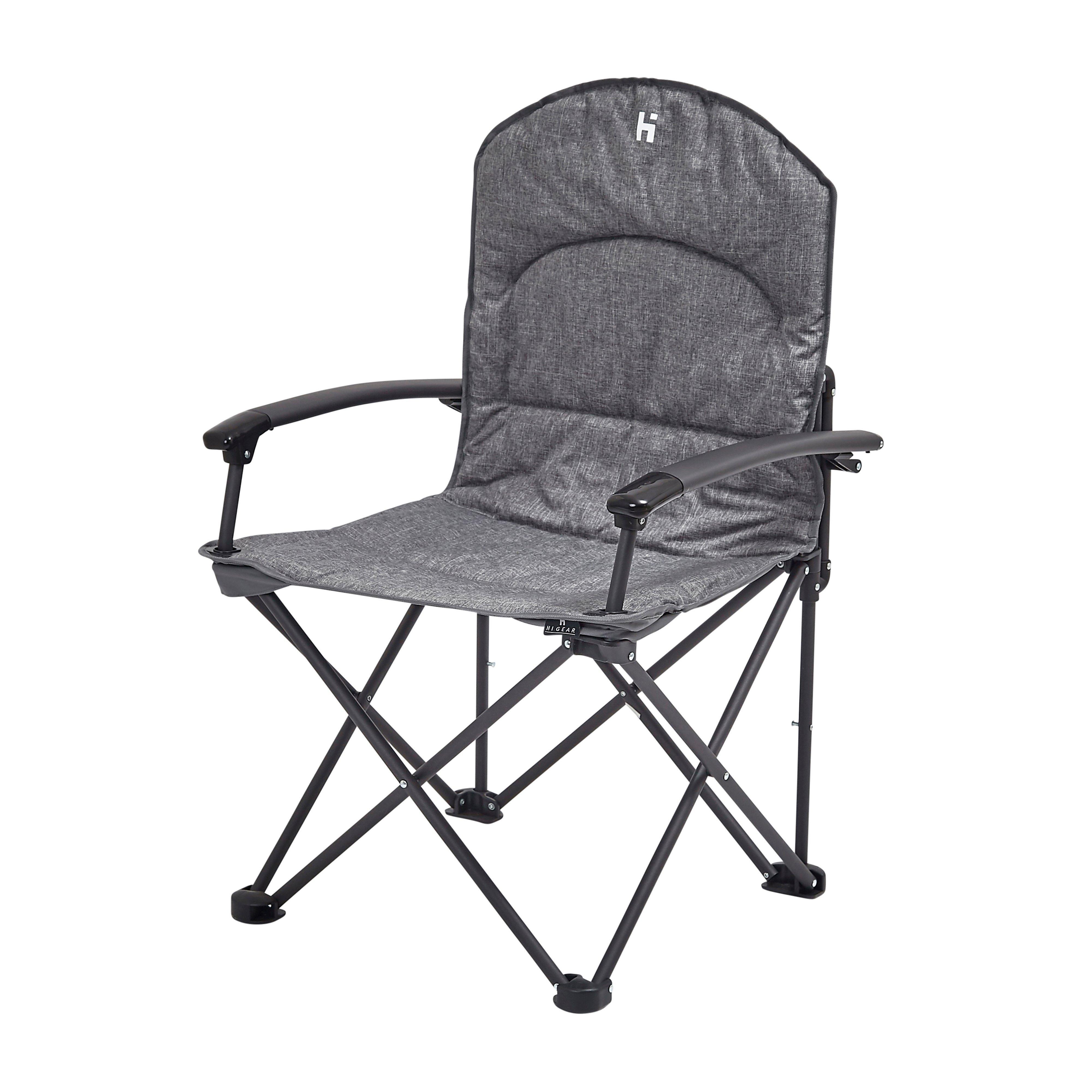 Hi-Gear Hi-Gear Tirano Folding Chair - Grey, Grey