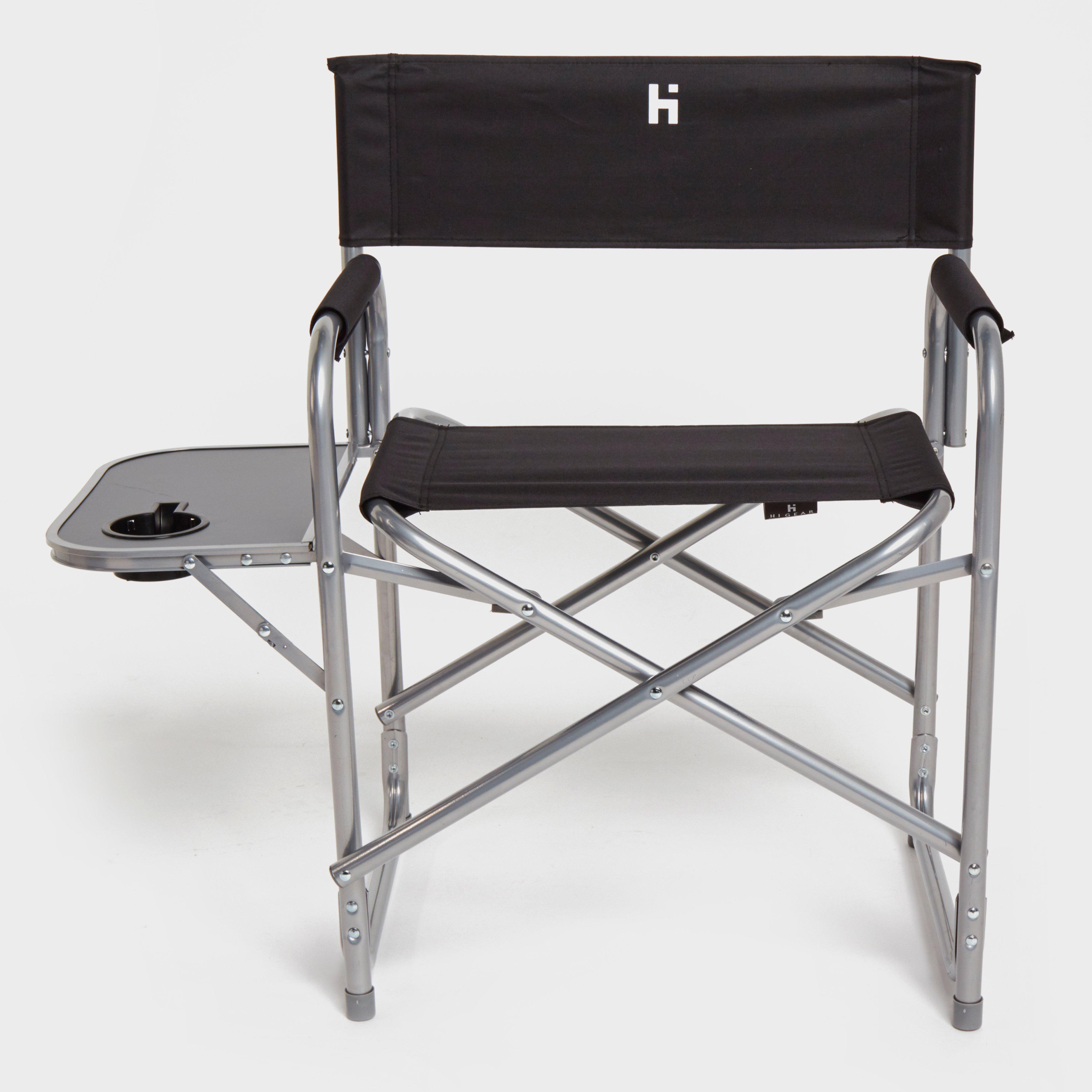 Image of Hi-Gear Haddon Directors Chair - Black, Black