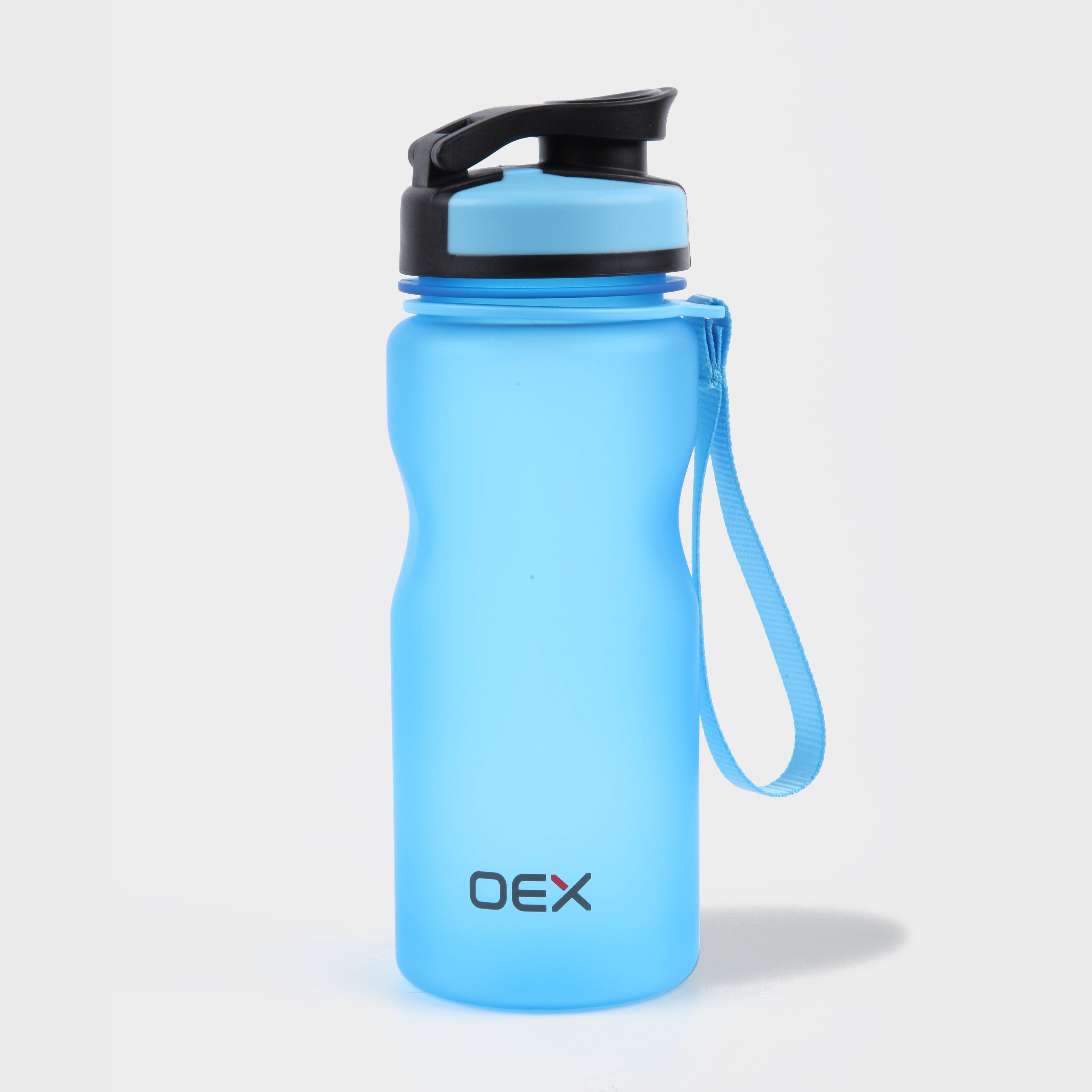 Image of Oex Flip Bottle 600Ml - Blue, Blue