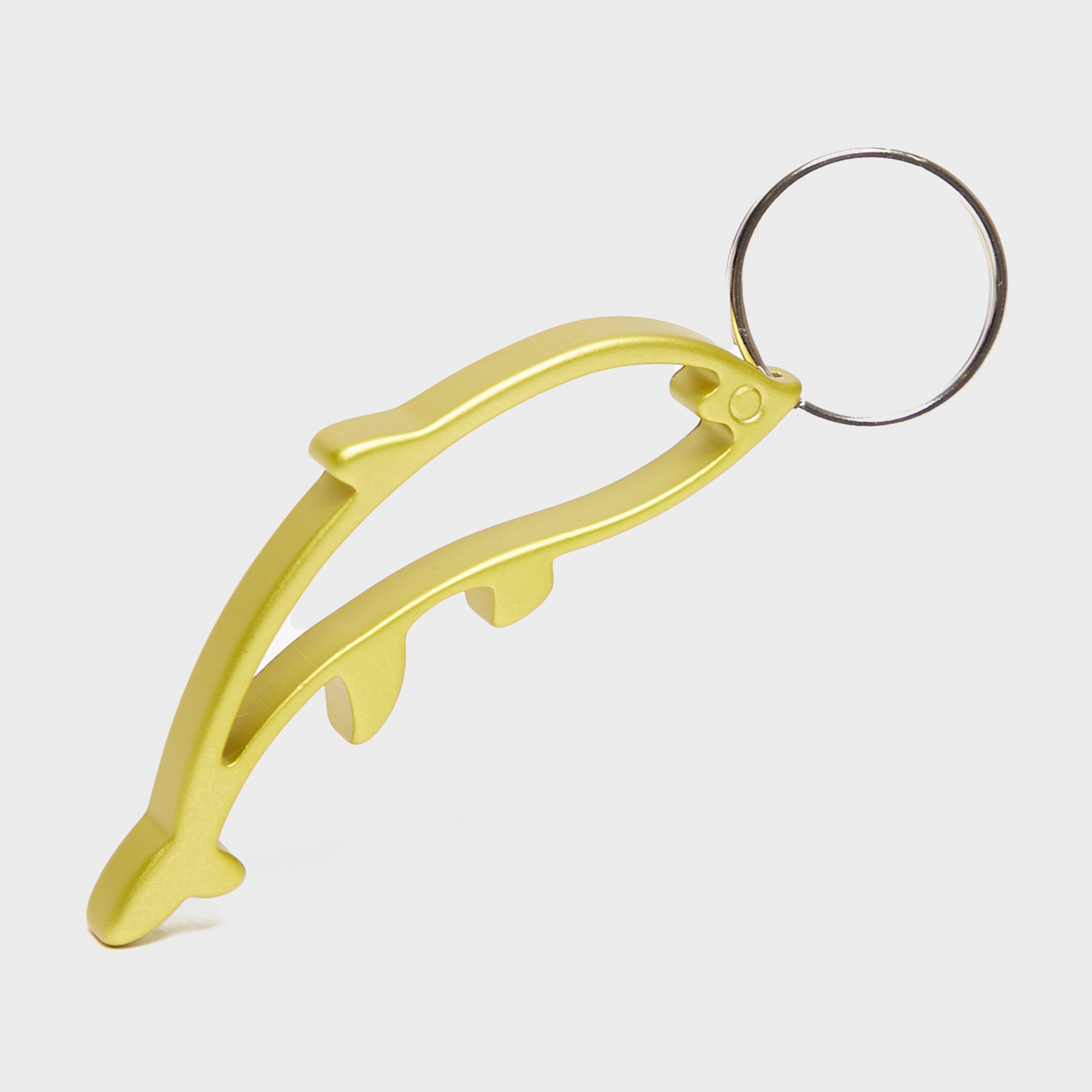 Image of Eurohike Dolphin Keyring Bottle Opener - Yellow, Yellow