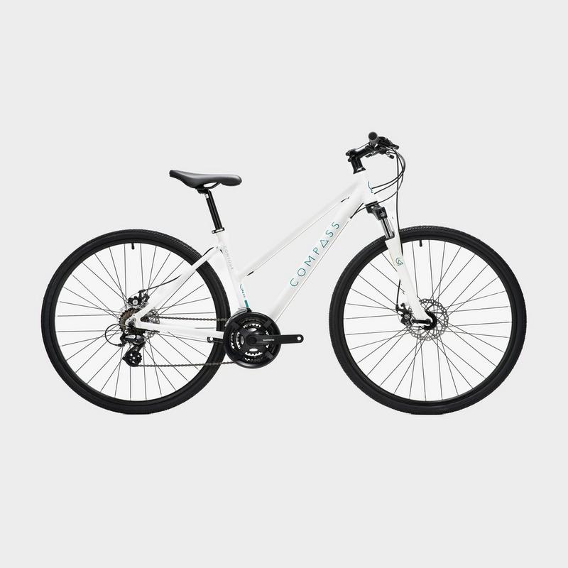 Millets Compass Contour Women's Bike - White, White