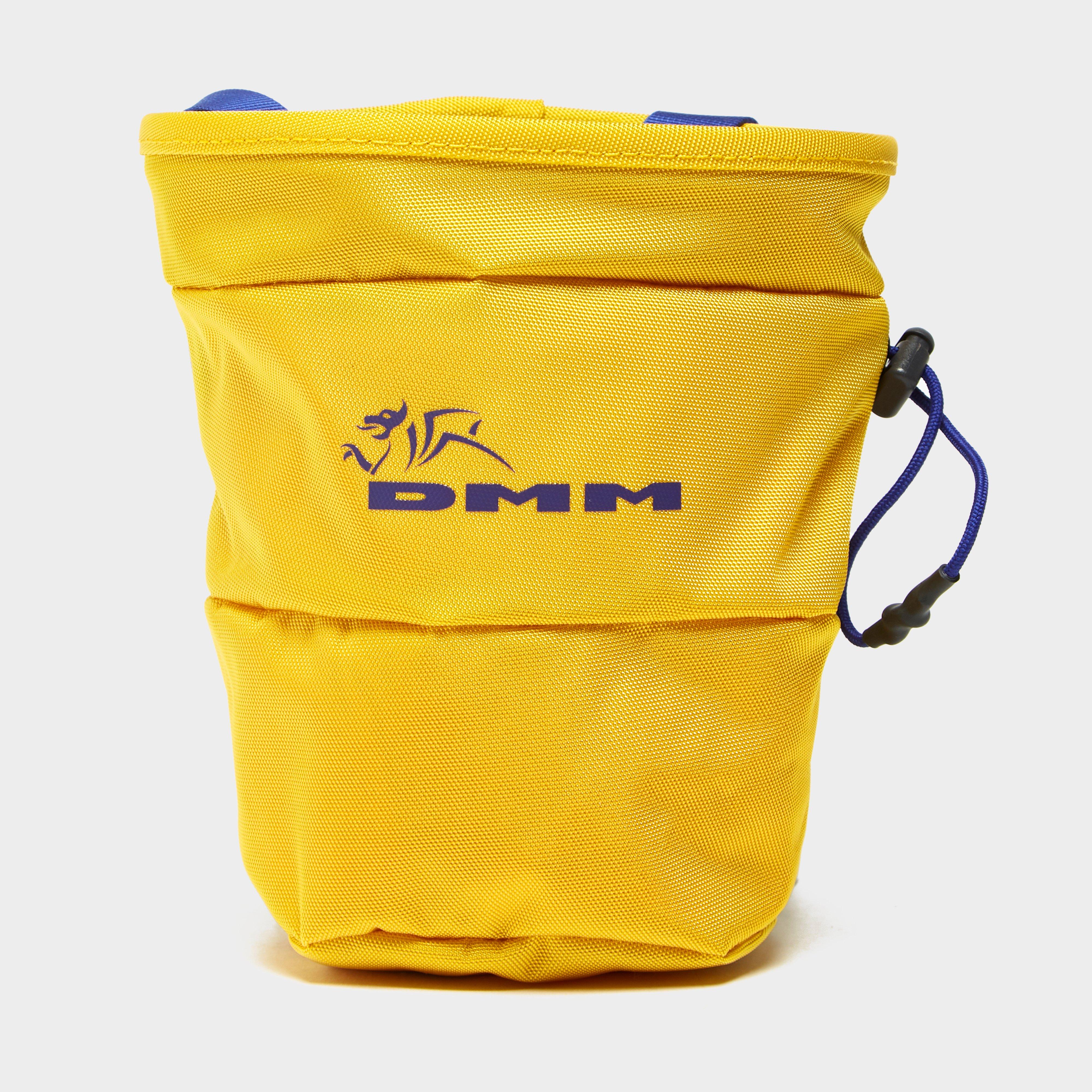 Image of Dmm Tube Chalk Bag - Yellow, YELLOW