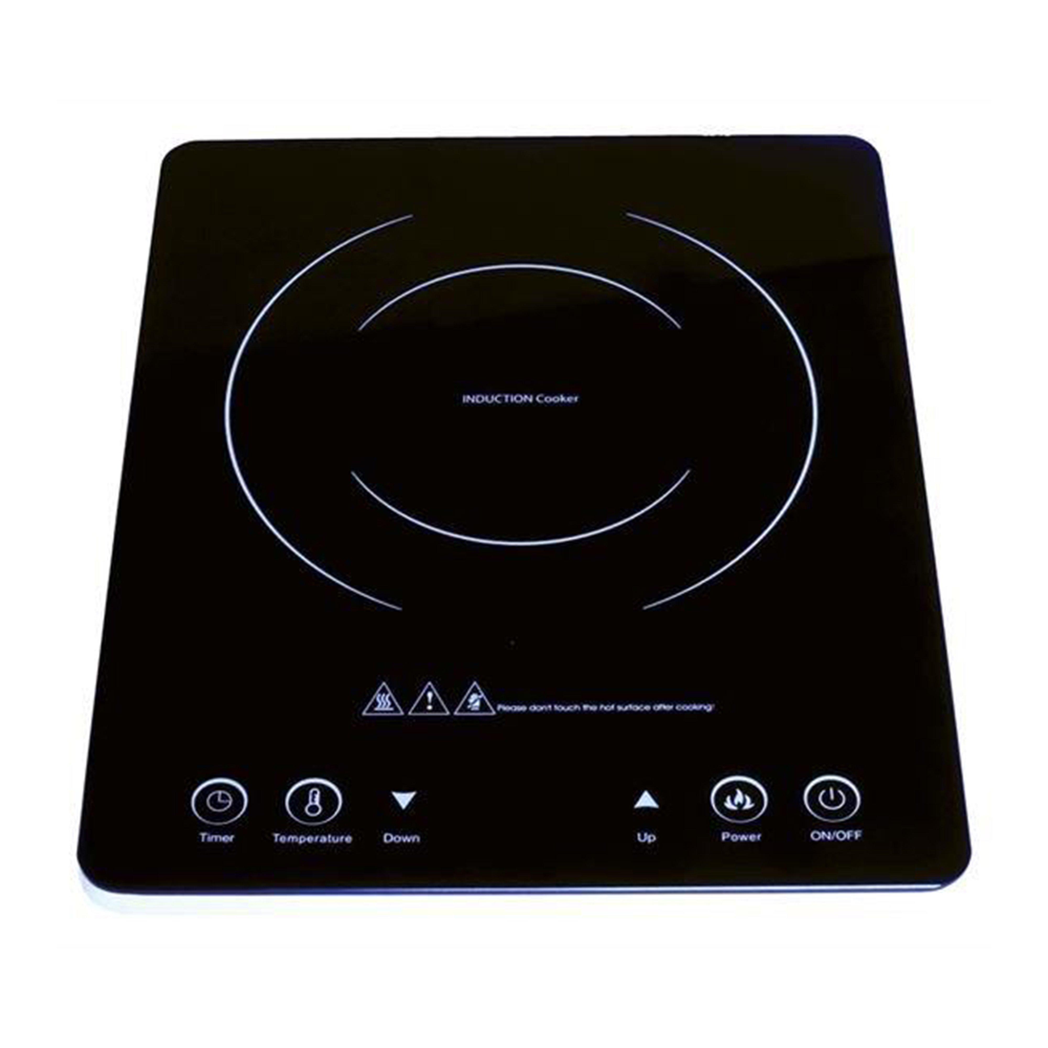 Streetwize Streetwize Low Wattage Induction Cooker - Black, Black