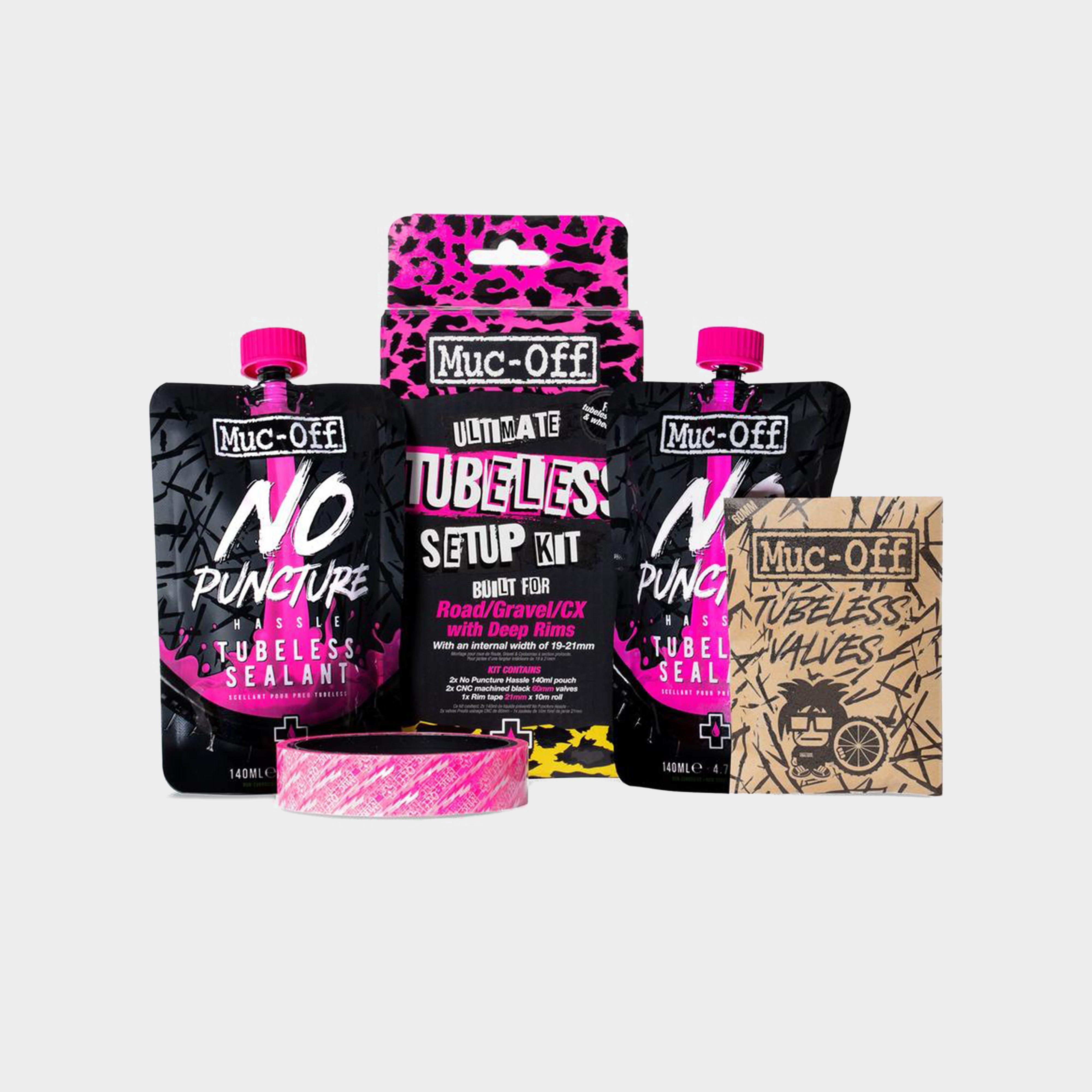 Image of Muc Off Ultimate Tubeless Setup Kit Dh/Enduro - Black, Black