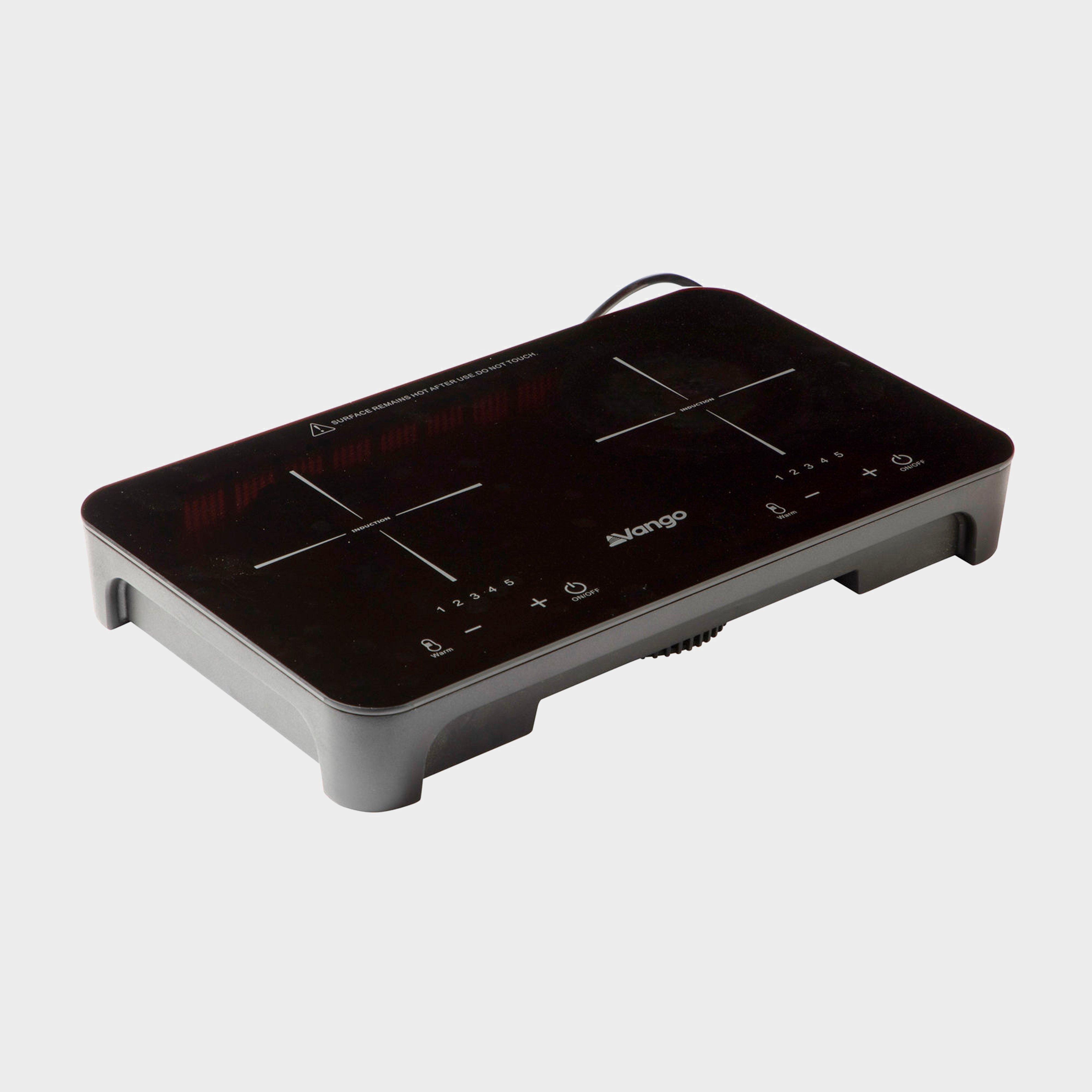 Image of Vango Sizzle Double Induction Hob - Black, Black