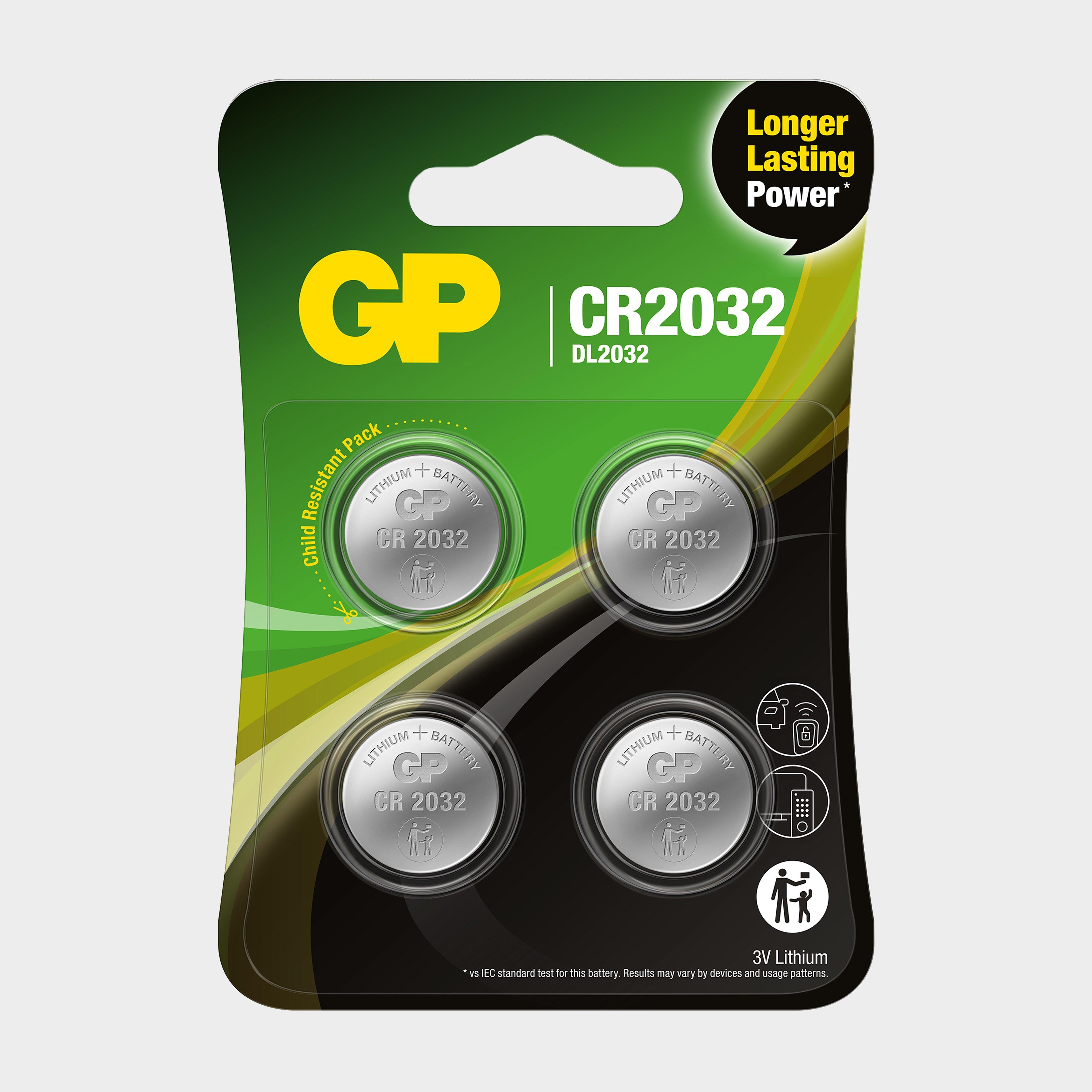 Gp Coin Cell Batteries Cr2032 4 Pack -