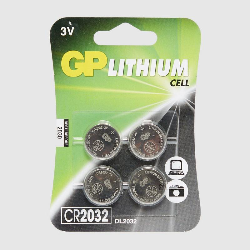 Millets GP Batteries Gp Coin Cell Batteries Cr2032 4 Pack -