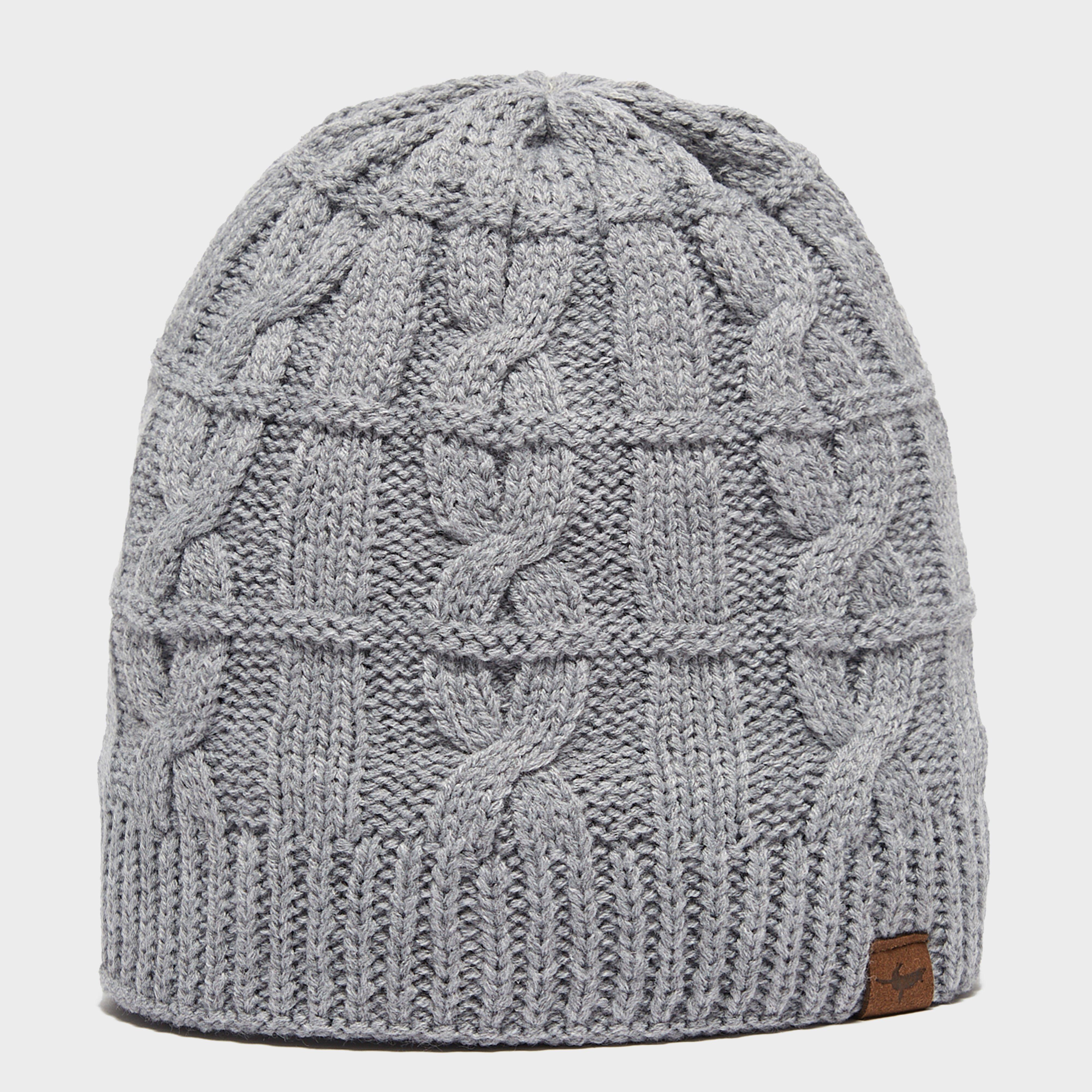 Photos - Other Camping Goods Waterproof Knitted Beanie, Grey