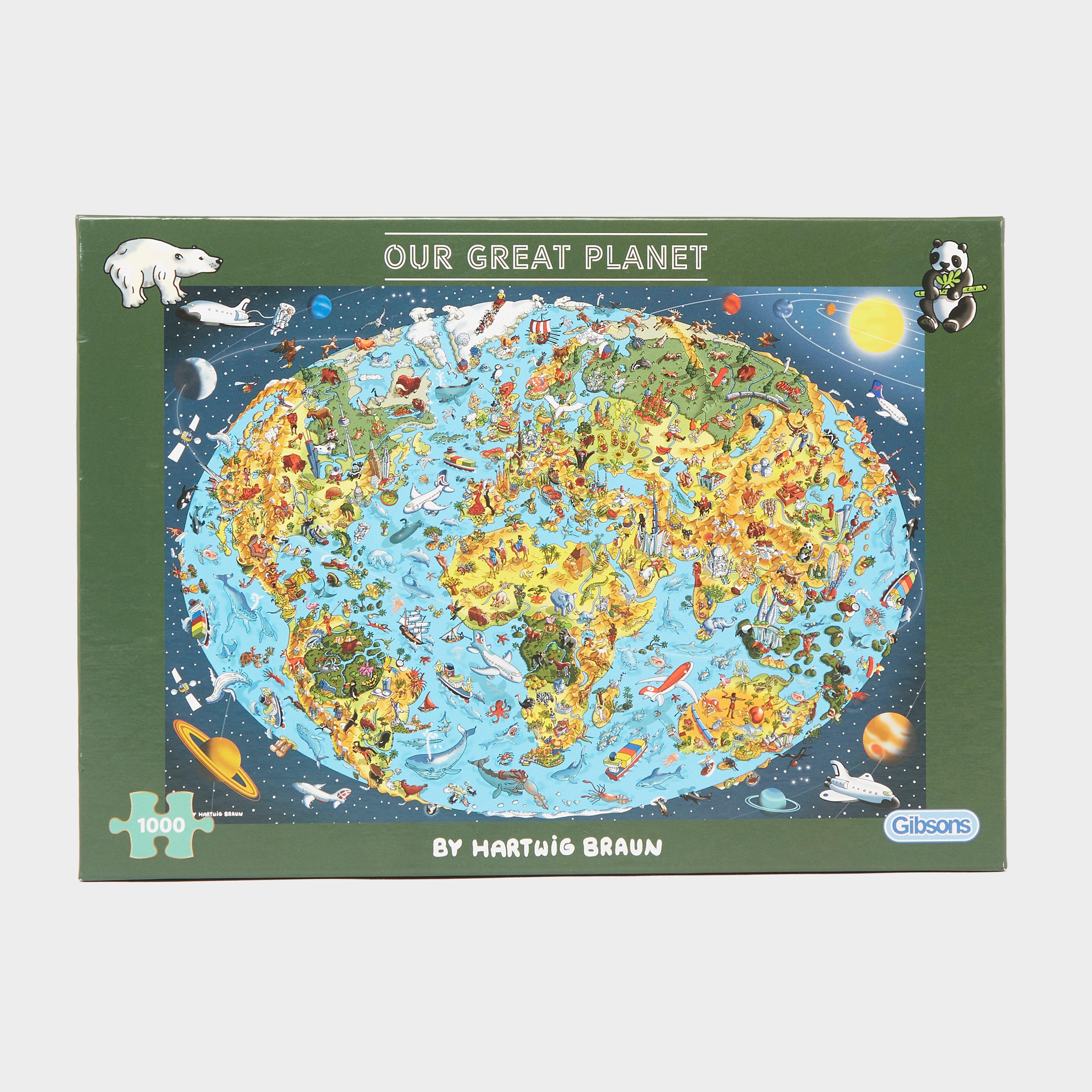 Image of Gibsons Our Great Planet 1000 Piece Jigsaw Puzzle - Green, Green