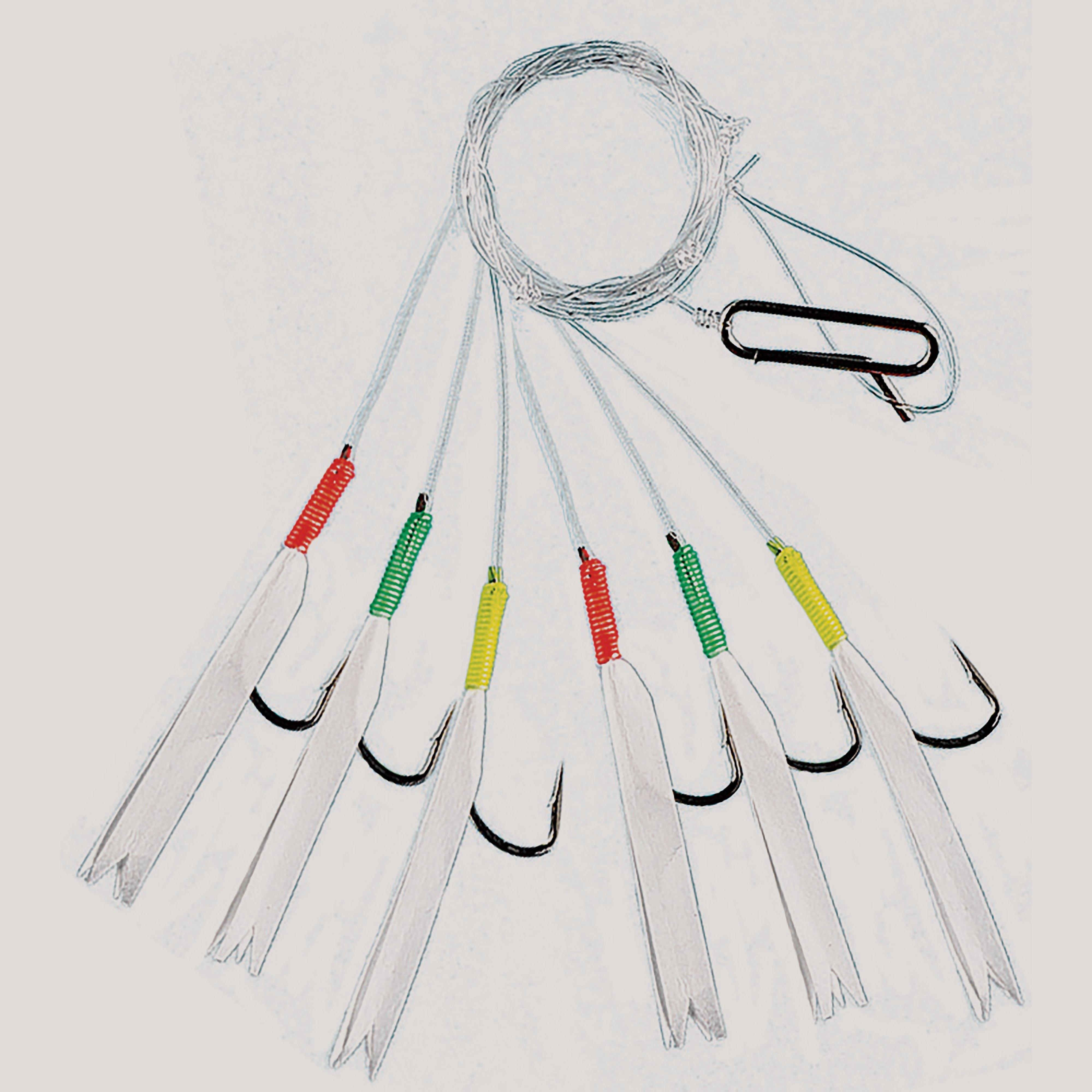Image of Fladen Daylight 6 Hook Size 3/0, SIZE