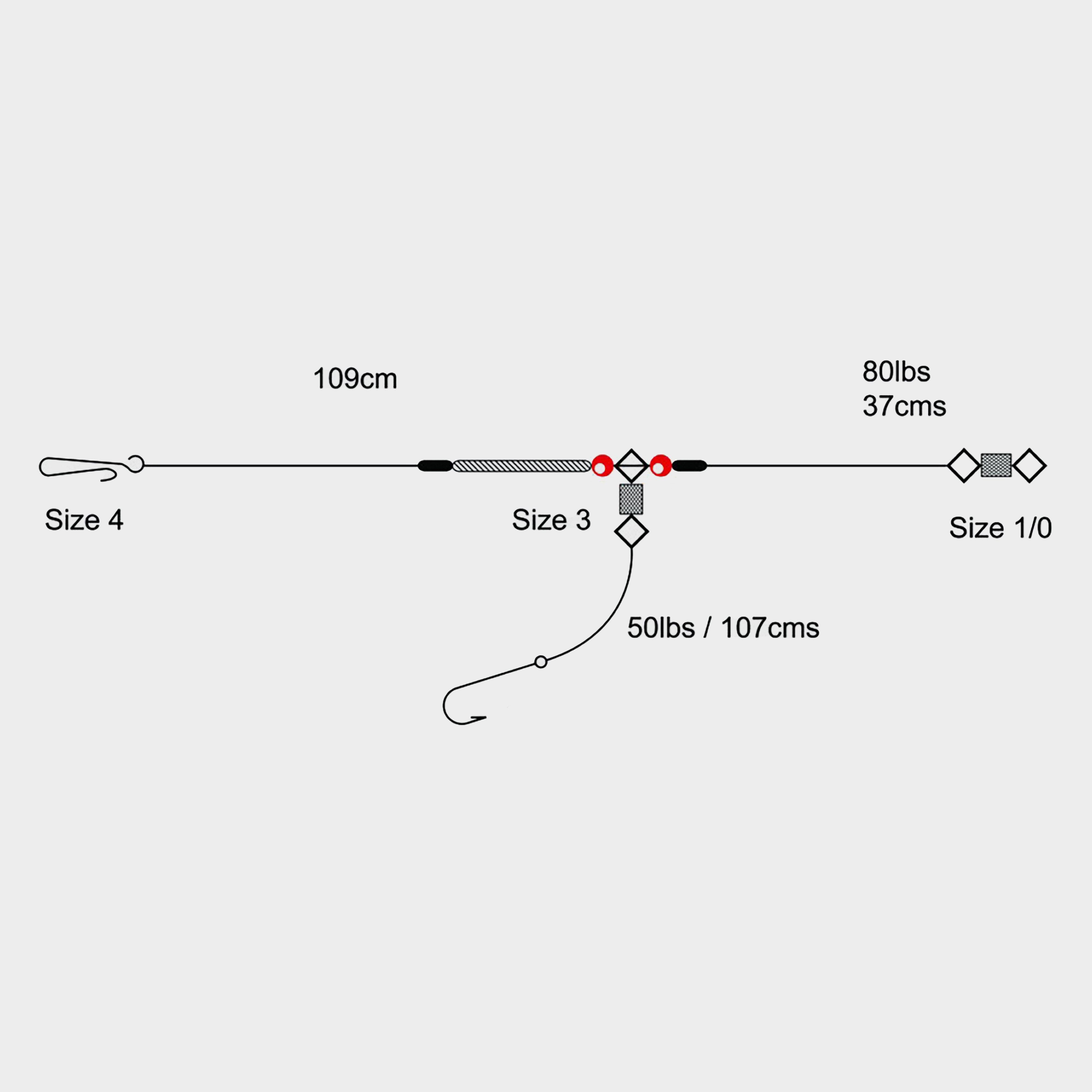 Image of Tronix 1Hook Flapper 3/0, 3/0