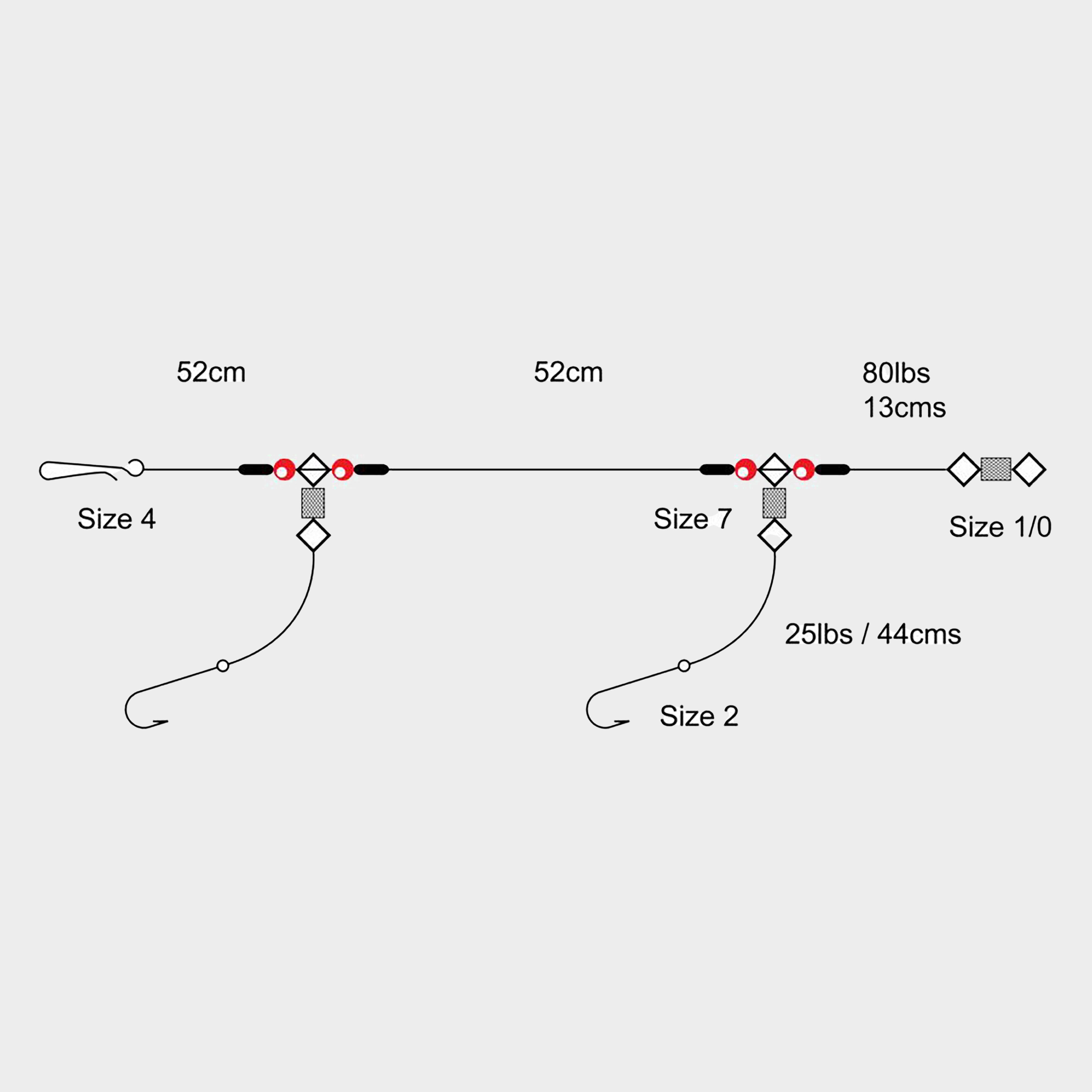 Image of Tronix 2Hook Flapper (Size 1), 1