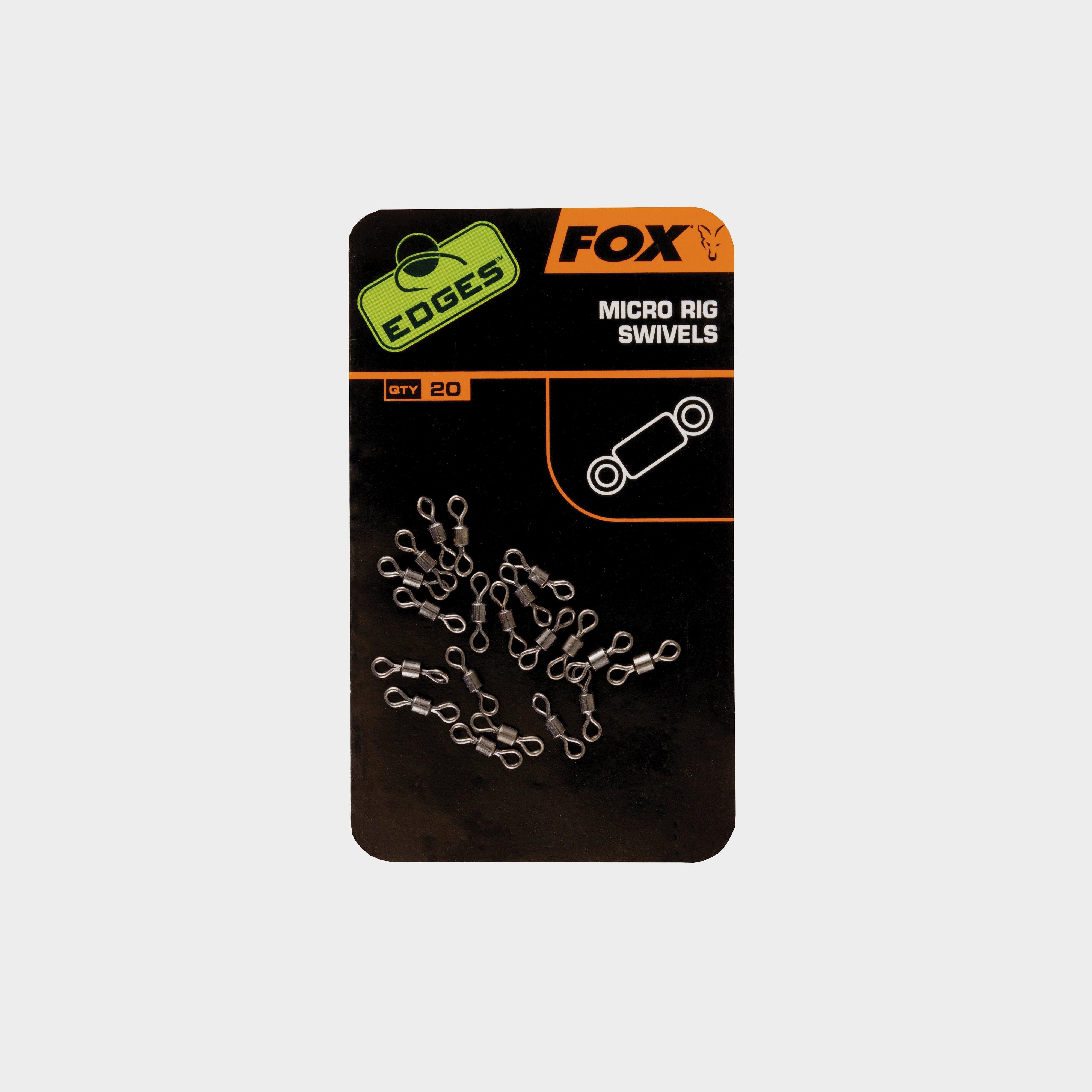 Image of Fox International Edges Micro Rig Swivel - Silver, Silver
