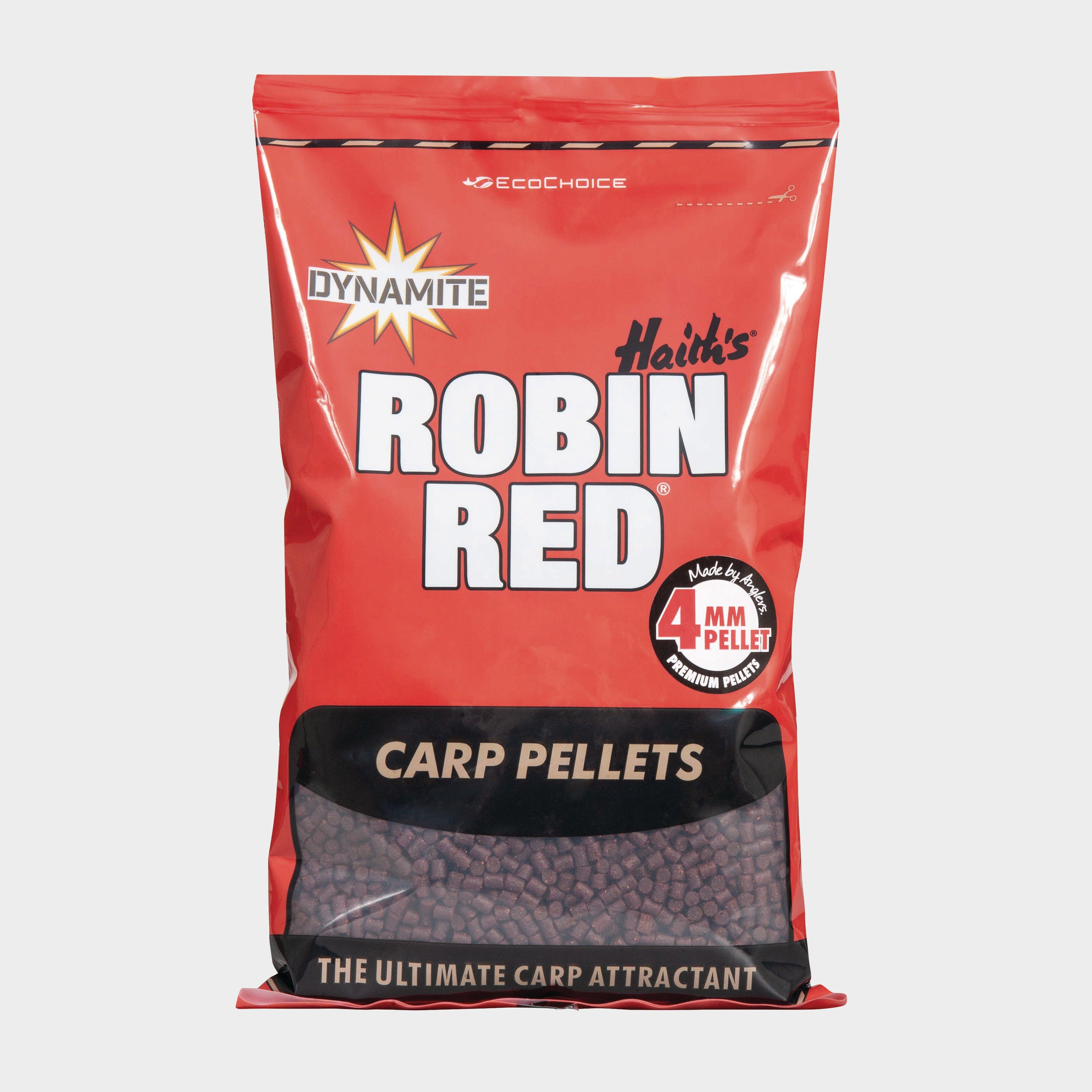 Photos - Bait Dynamite Robin Red Pellet 4mm, Red 