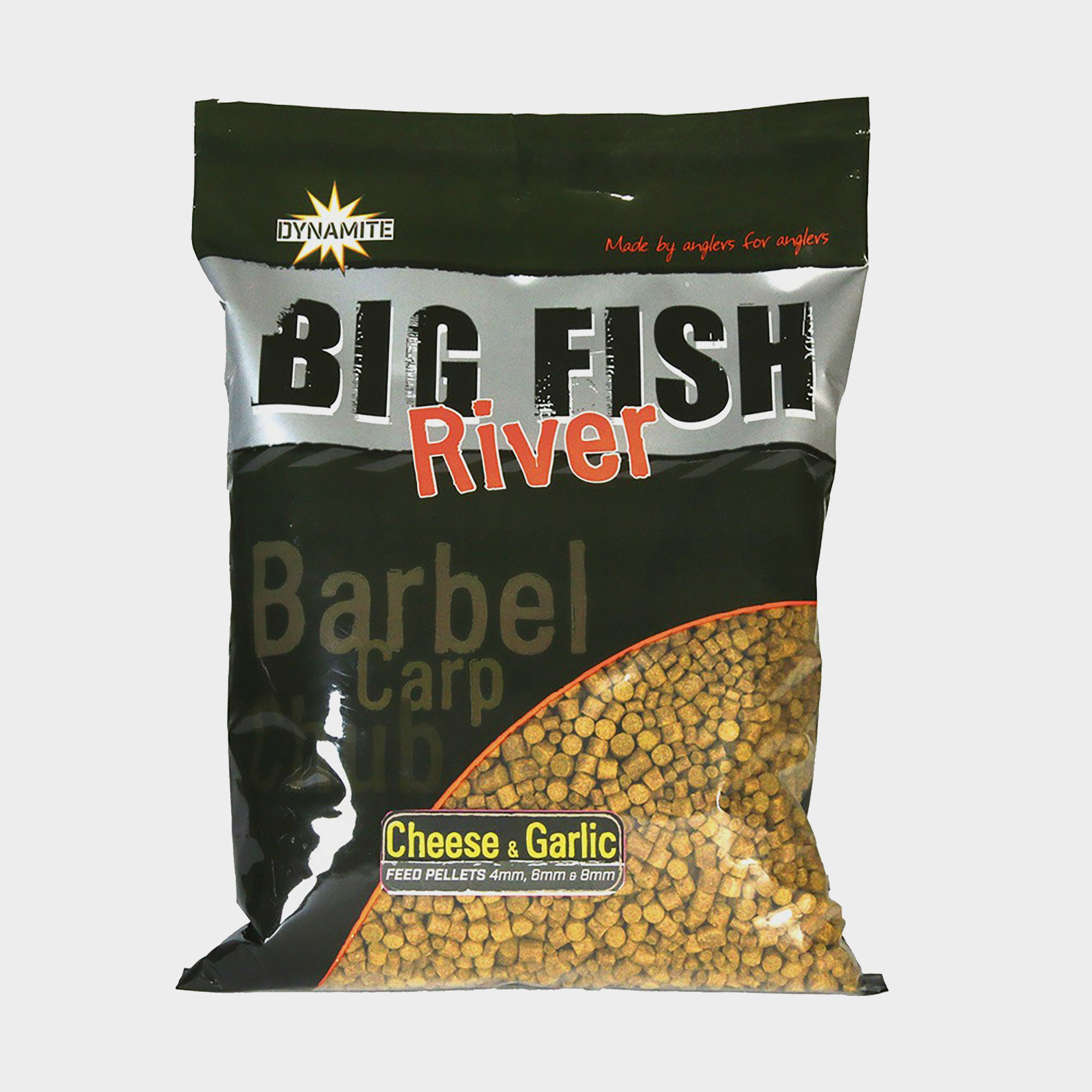 Photos - Bait Dynamite Big Fish River Pellets in Cheese and Garlic  (4, 6 and 8mm)