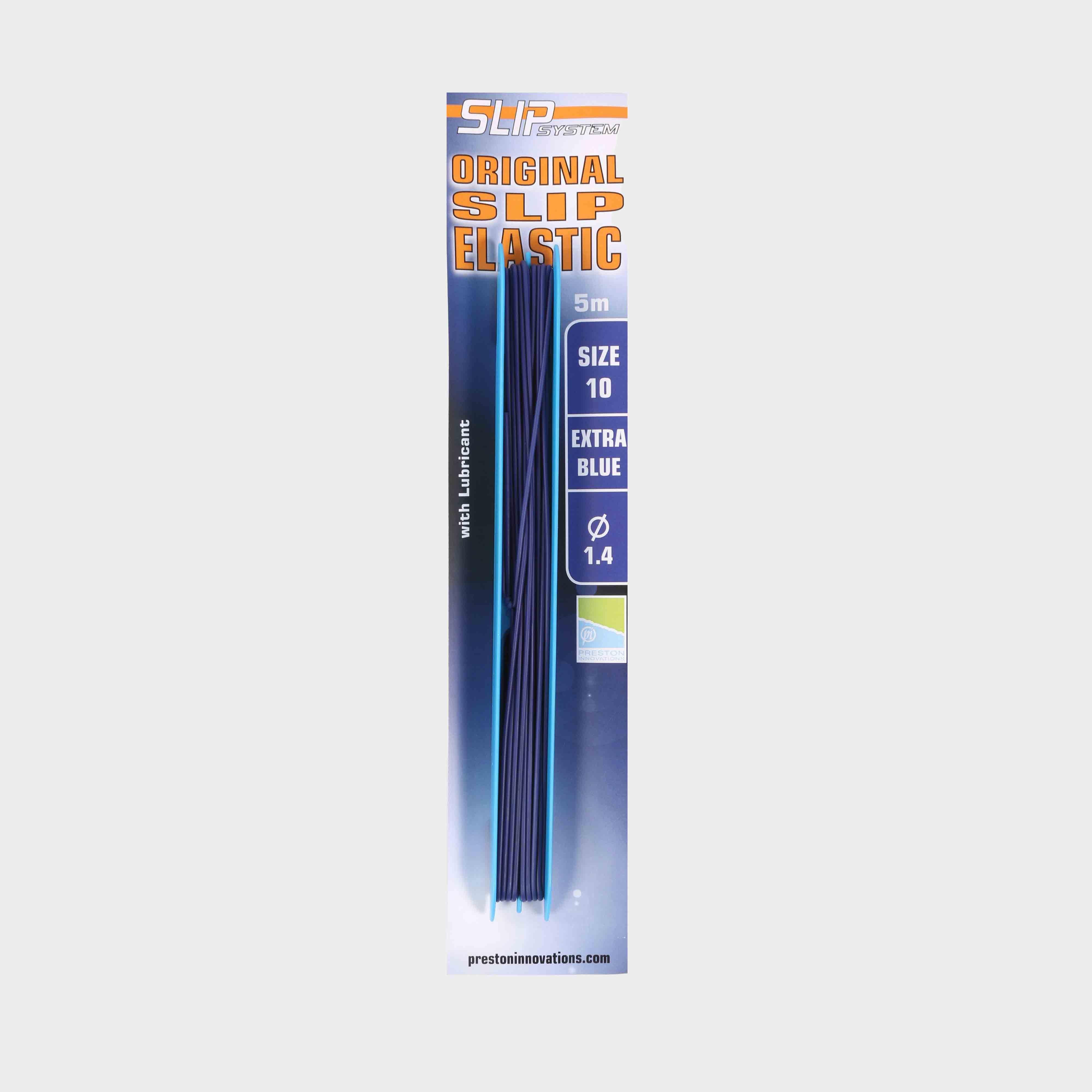 Image of Preston Innovation Slip Elastic 10 Extra Blue, EXTRA