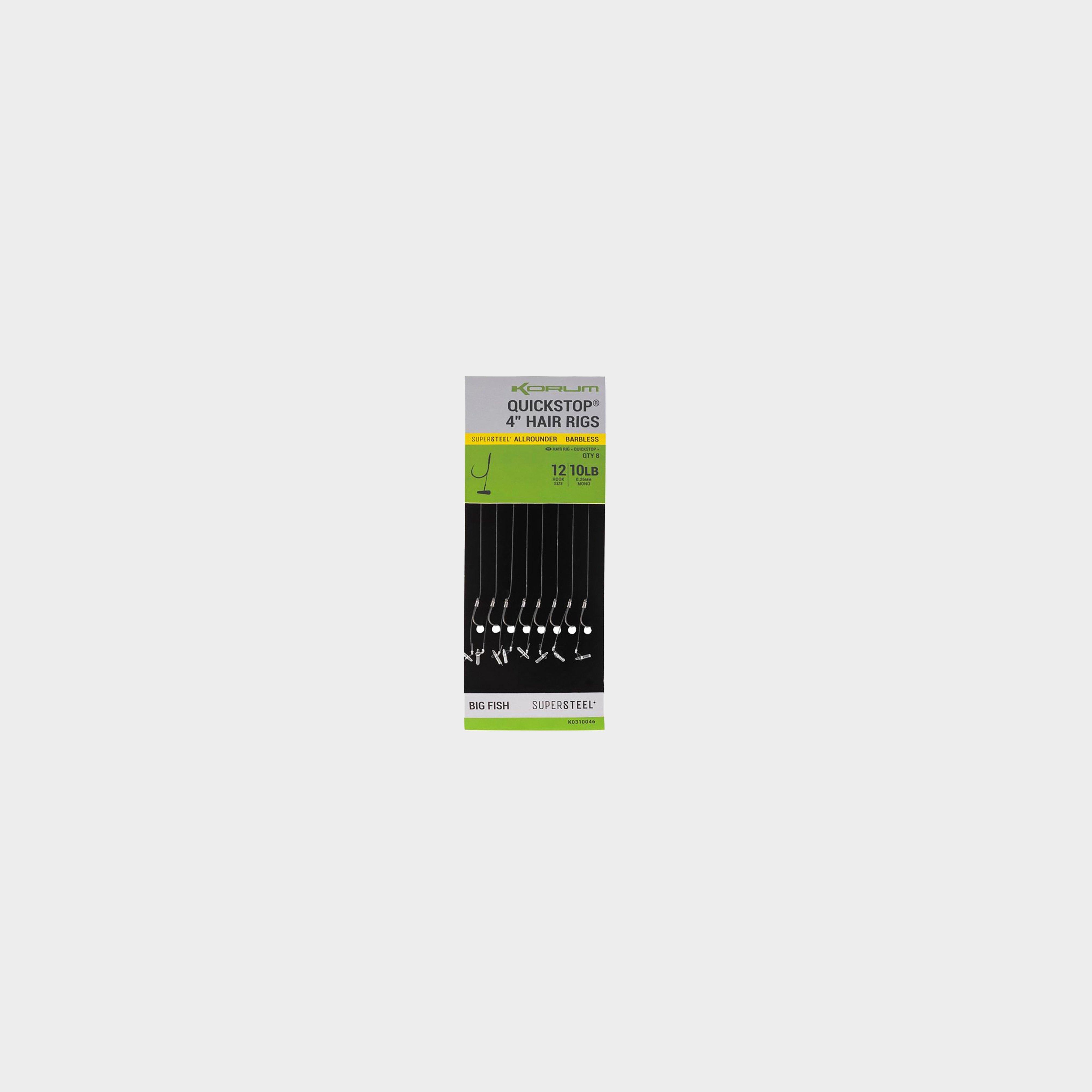 Image of Korum Sz8 Big Fish Qckstop Hair Rigs 4Inch Bless, QCKSTOP